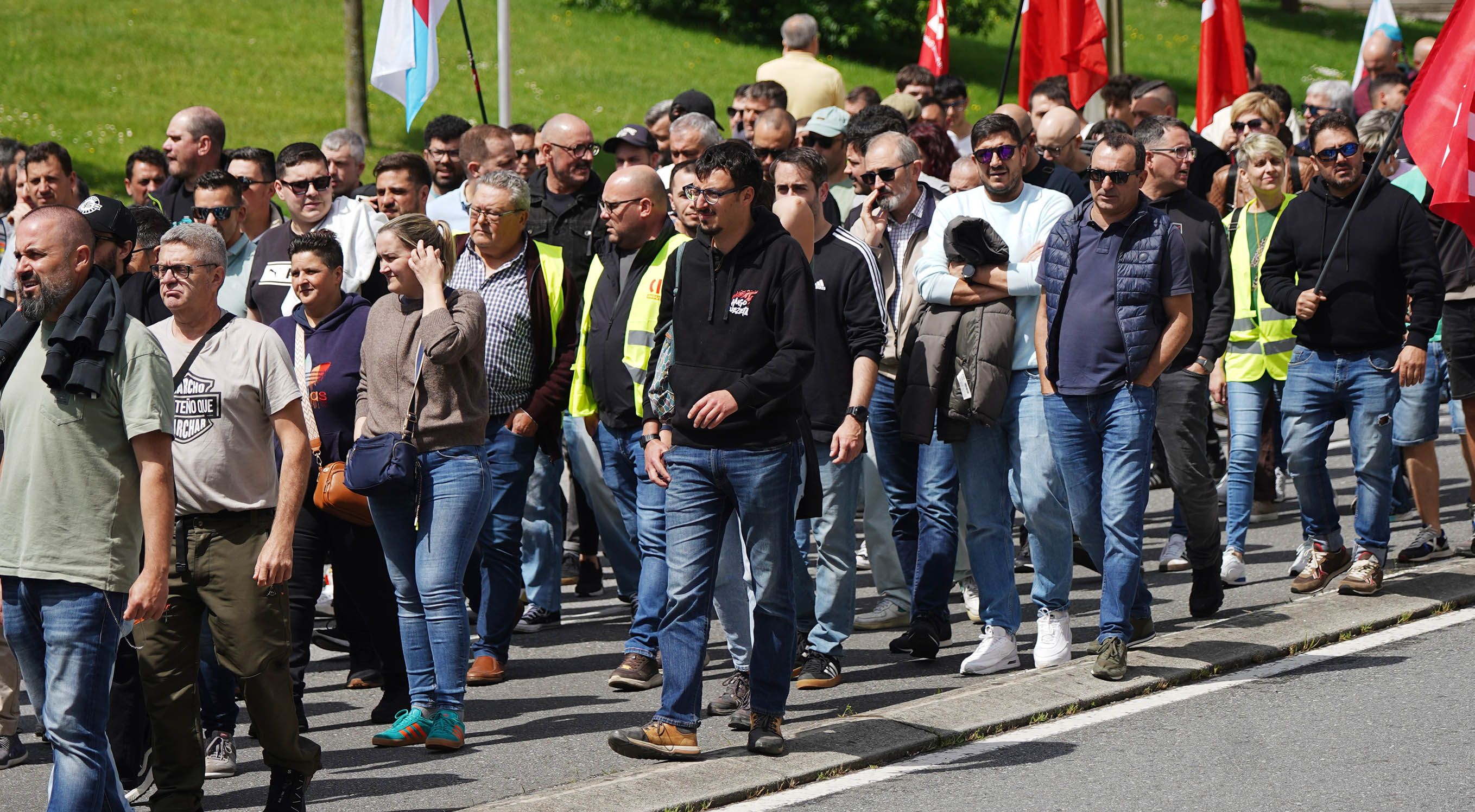 Manifestación del metal en Pontevedra