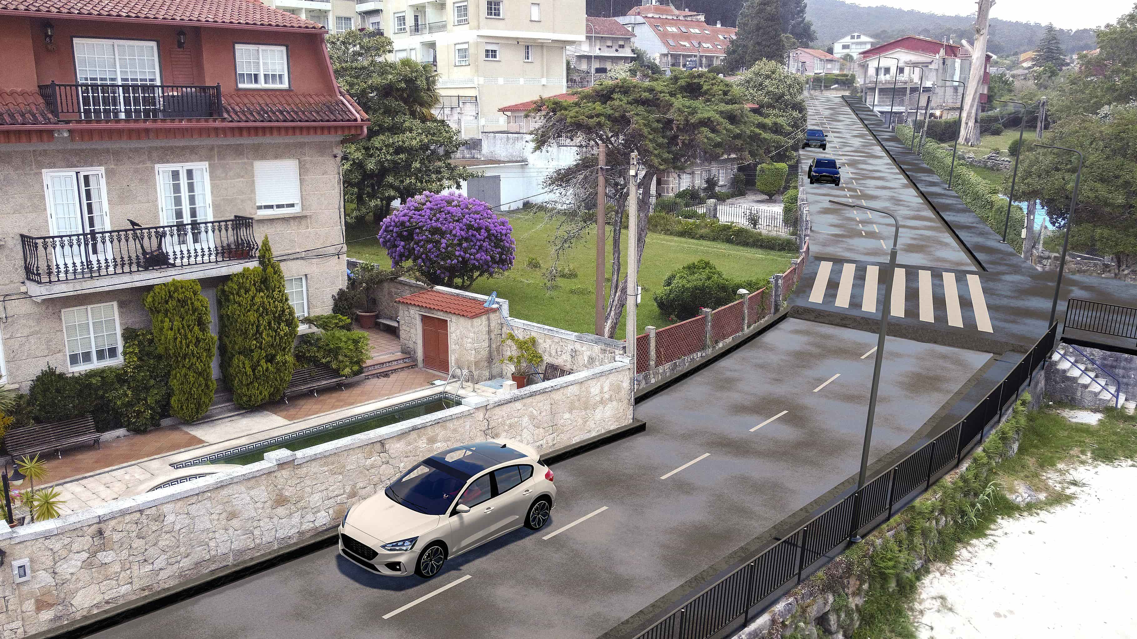 Propuesta de la mejora de la carretera del Porto do Covelo