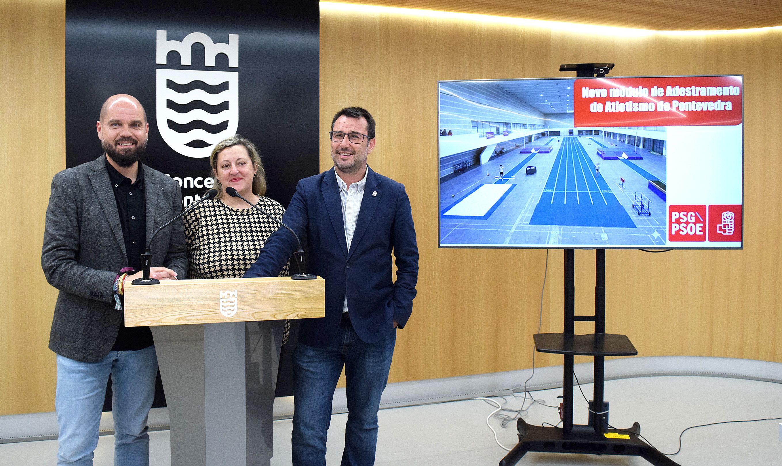 El PSOE propone instalar un módulo desmontable de atletismo en el Recinto Feiral