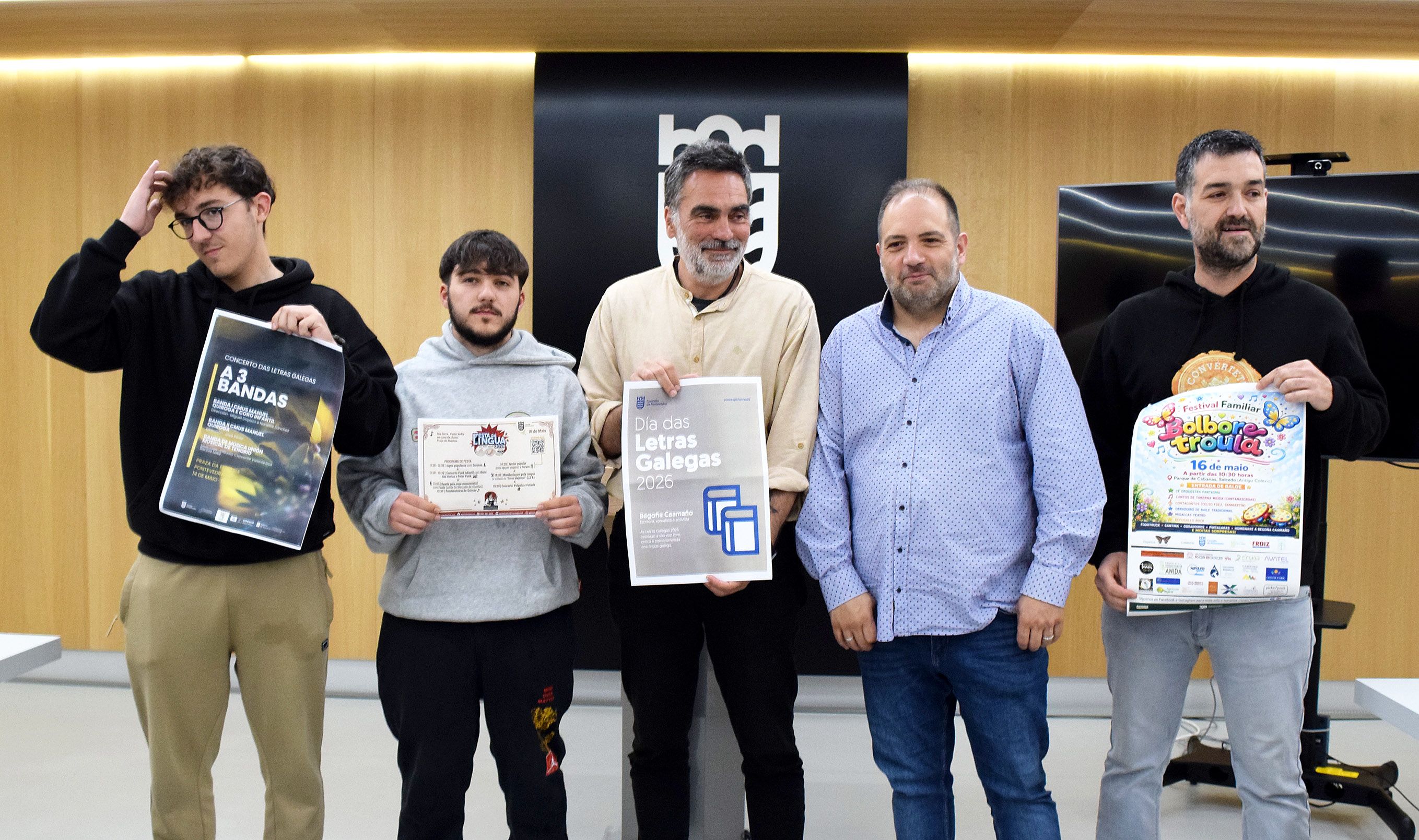Presentación das actividades arregor da lingua galega