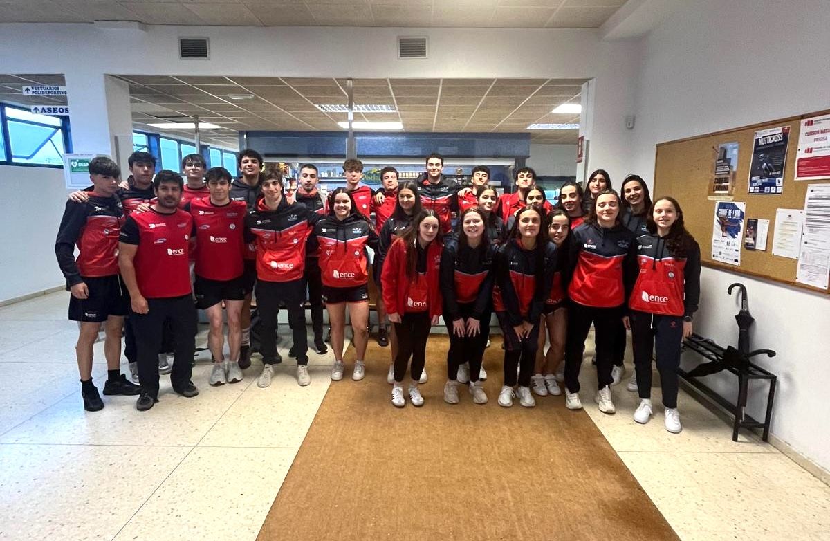 Equipo del Galaico en la fase final de la Liga Gallega de Clubes