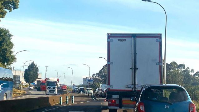 Tráfico provocado polos piquetes na folga do metal