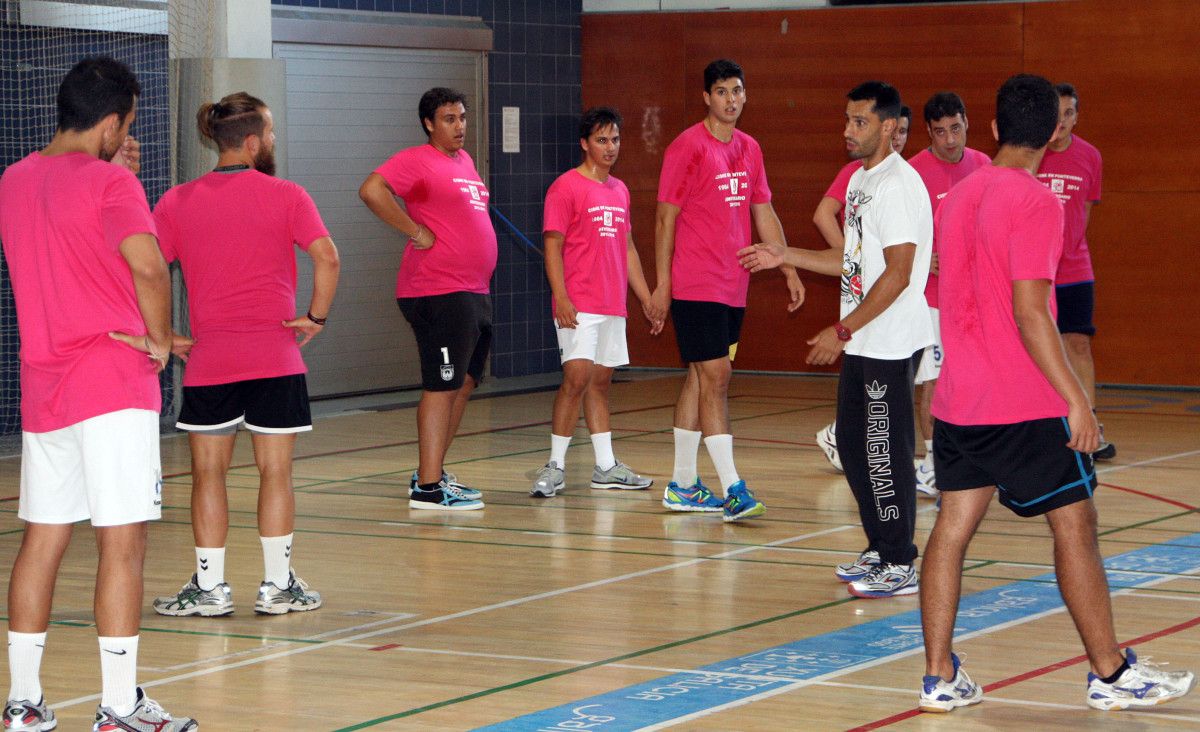 Primer entrenamiento del Cisne 2015/2016