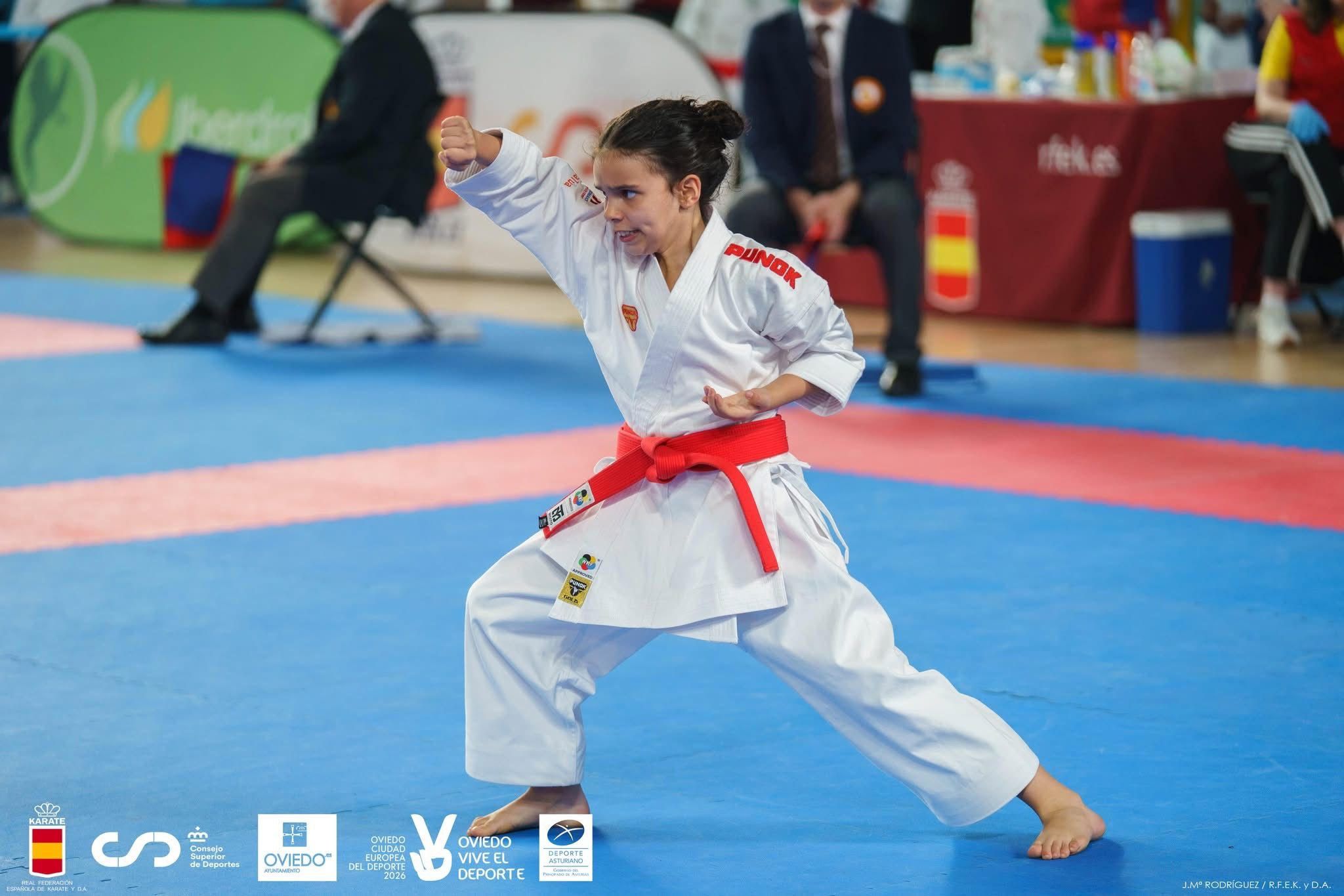 O Gimsport, no Campionato de España de Karate en Oviedo