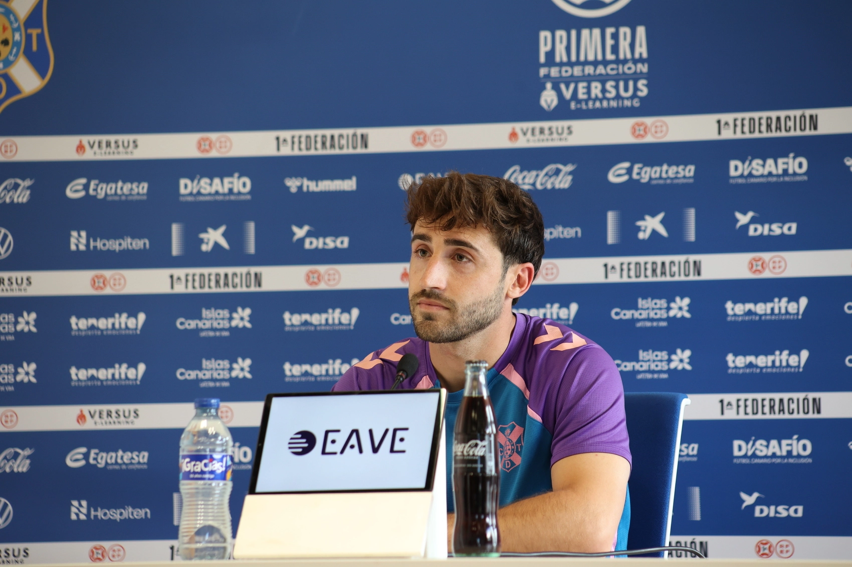 Nacho Gil, jugador del CD Tenerife