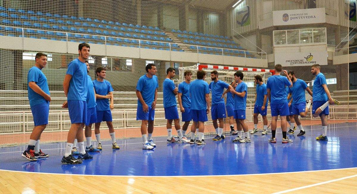 Primeiro adestramento do Teucro 2015/2016