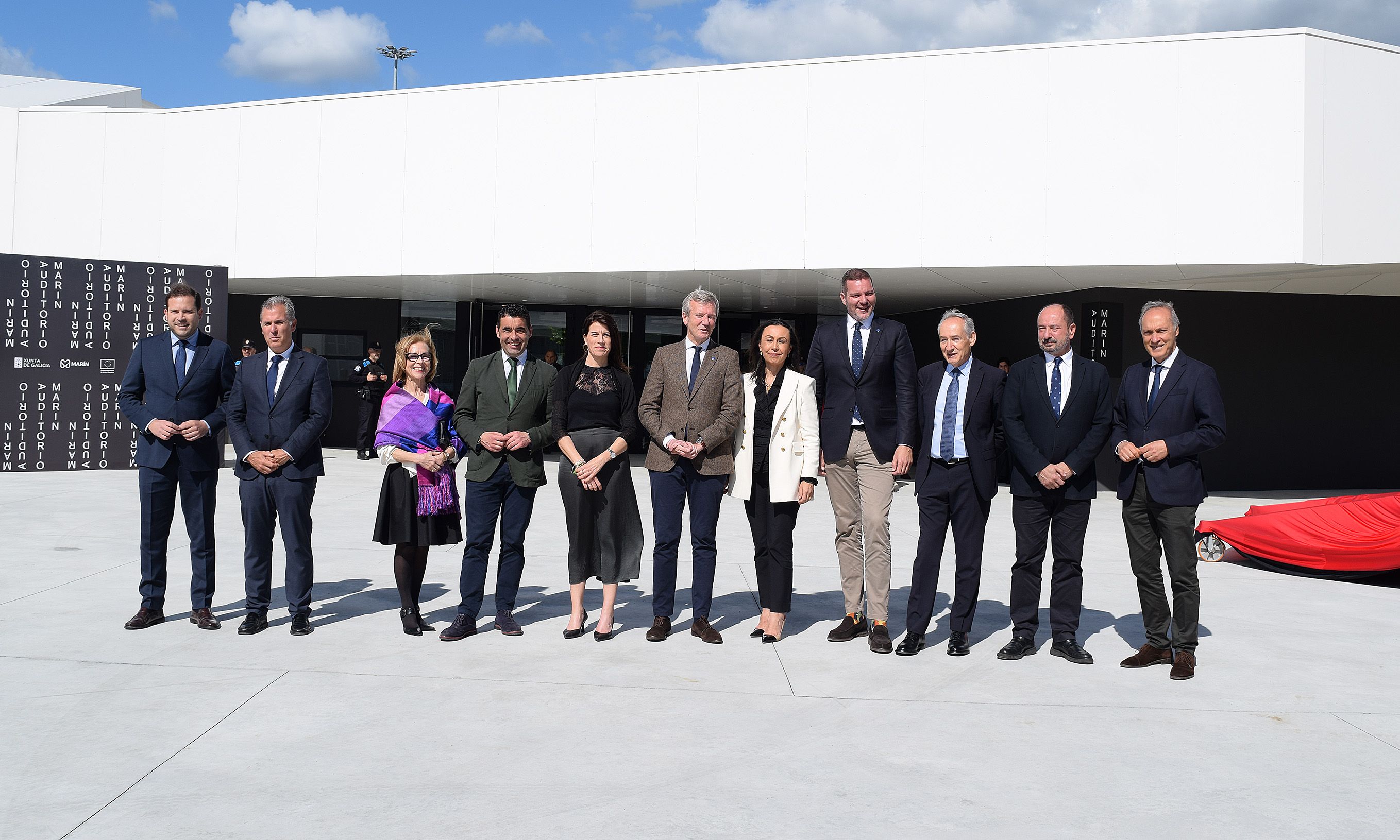 Inauguración del auditorio de Marín Inauguración del auditorio de Marín