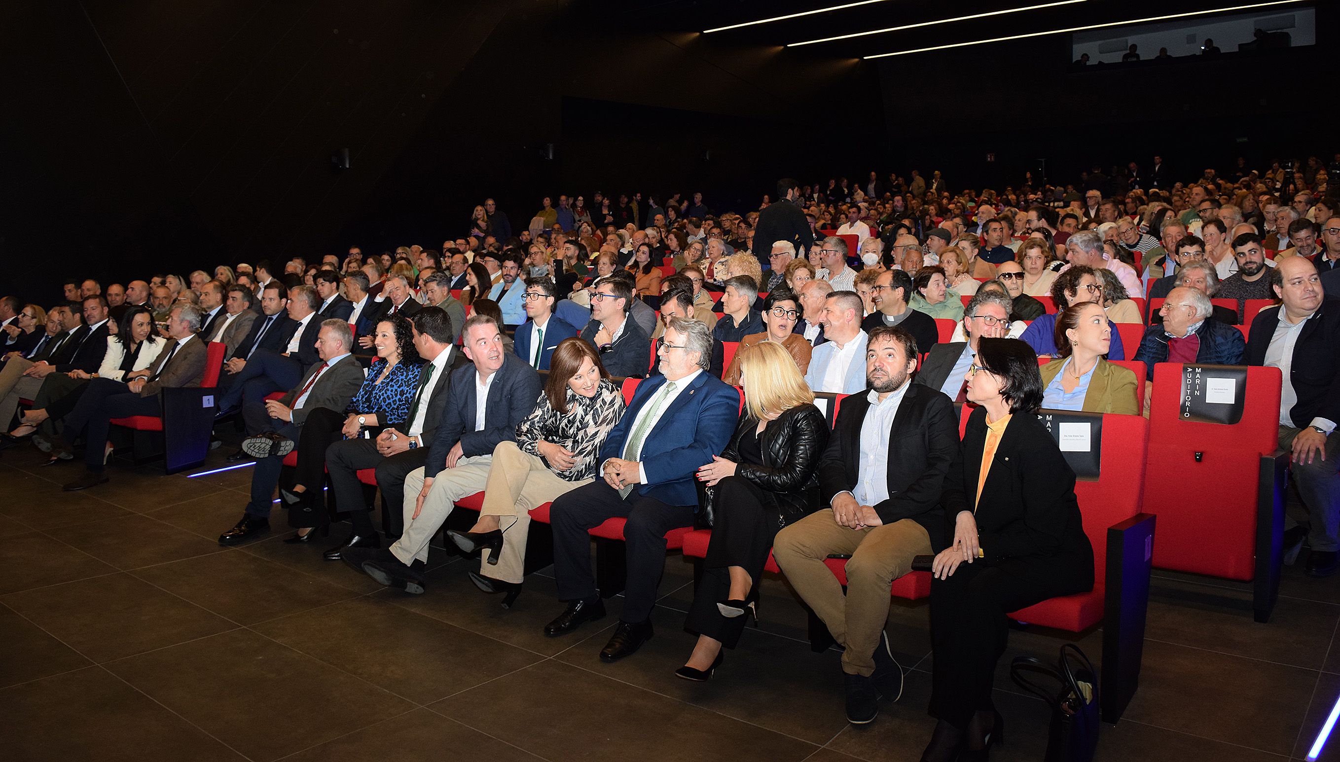 Inauguración del auditorio de Marín Inauguración del auditorio de Marín