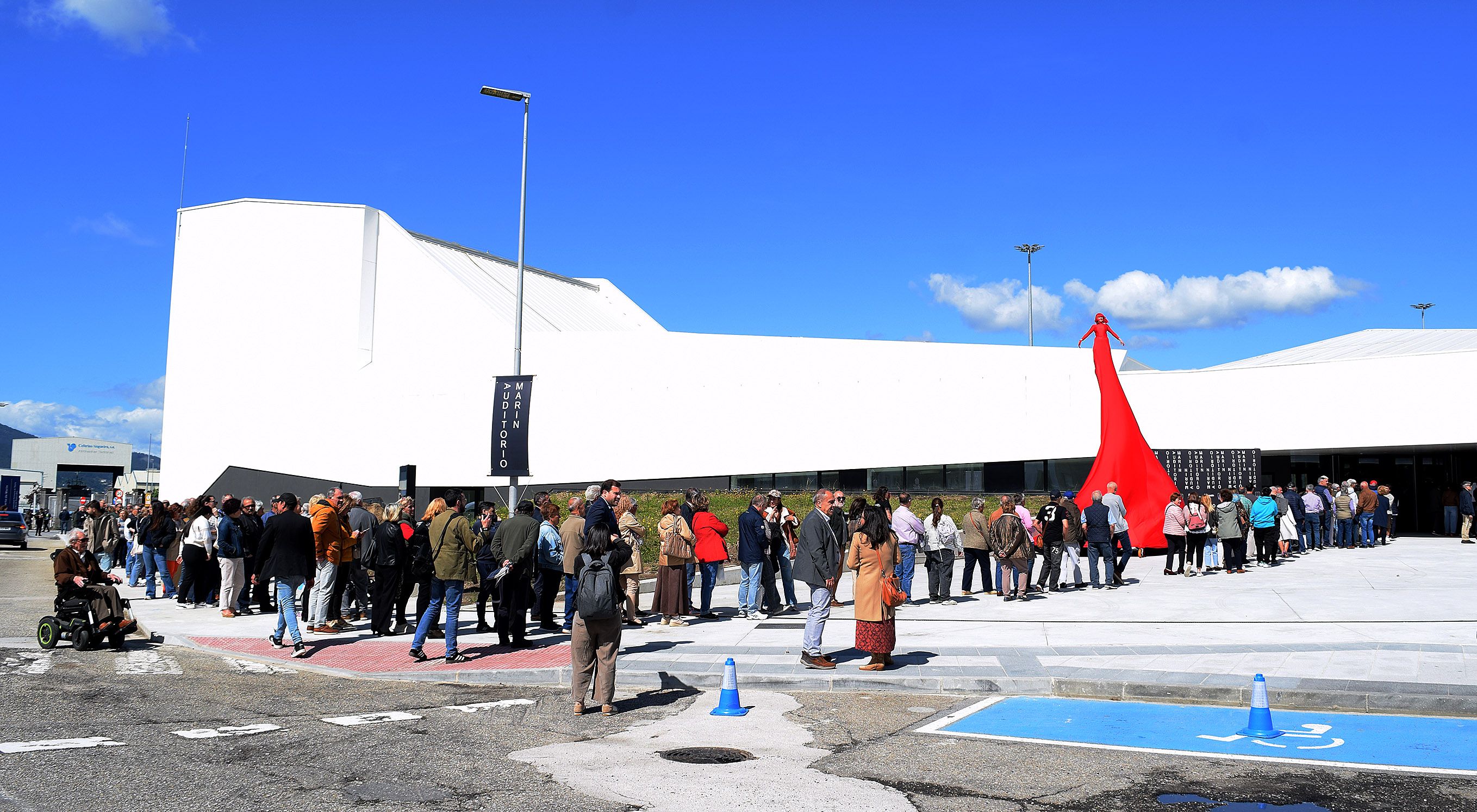 Inauguración del auditorio de Marín Inauguración del auditorio de Marín