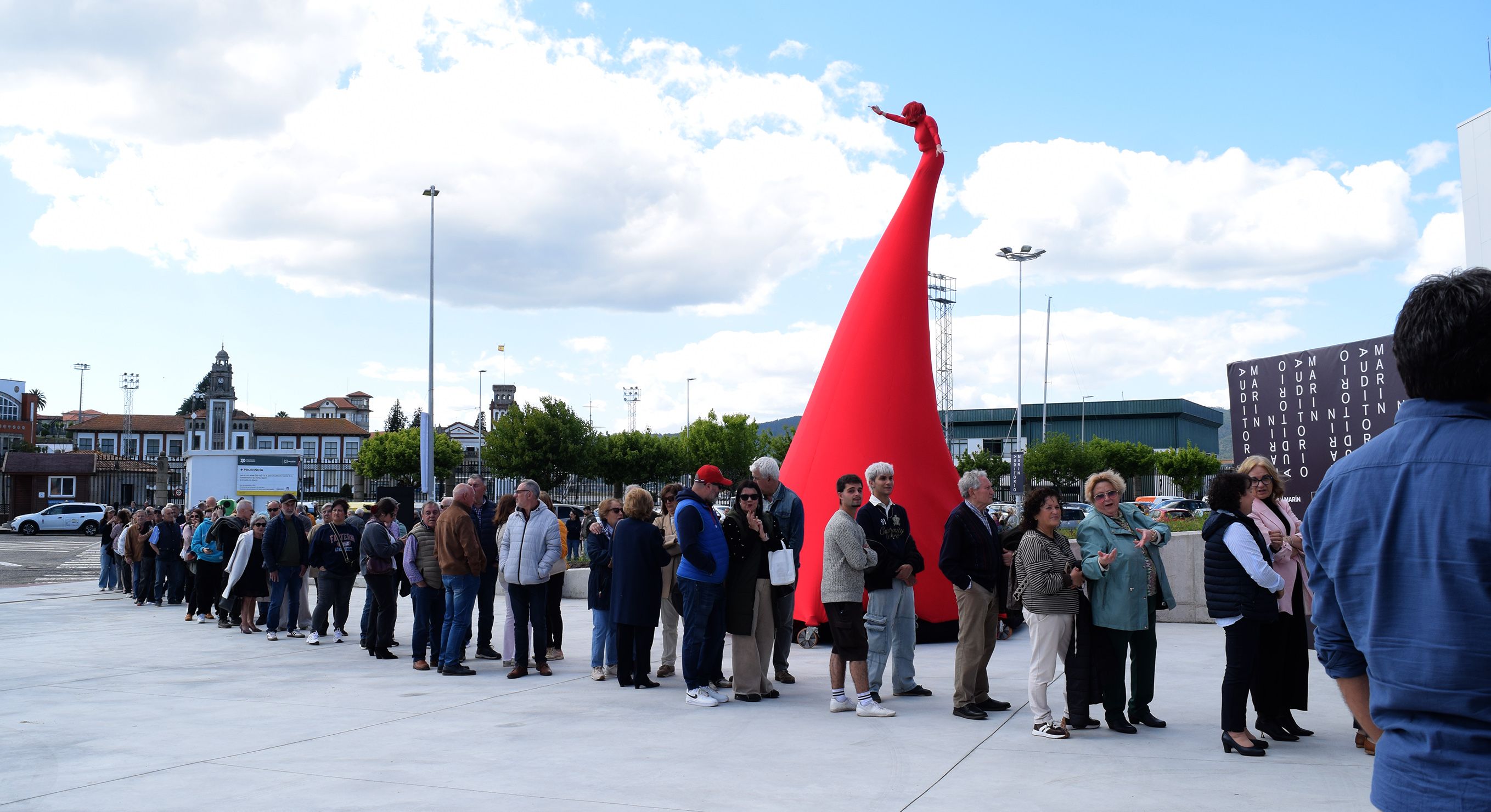 Inauguración del auditorio de Marín Inauguración del auditorio de Marín