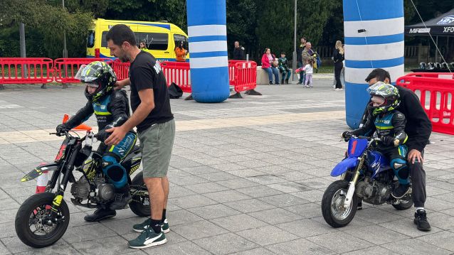 Programa de iniciación al motociclismo "Xogade coas motos" en A Seca Programa de iniciación al motociclismo "Xogade coas motos" en A Seca