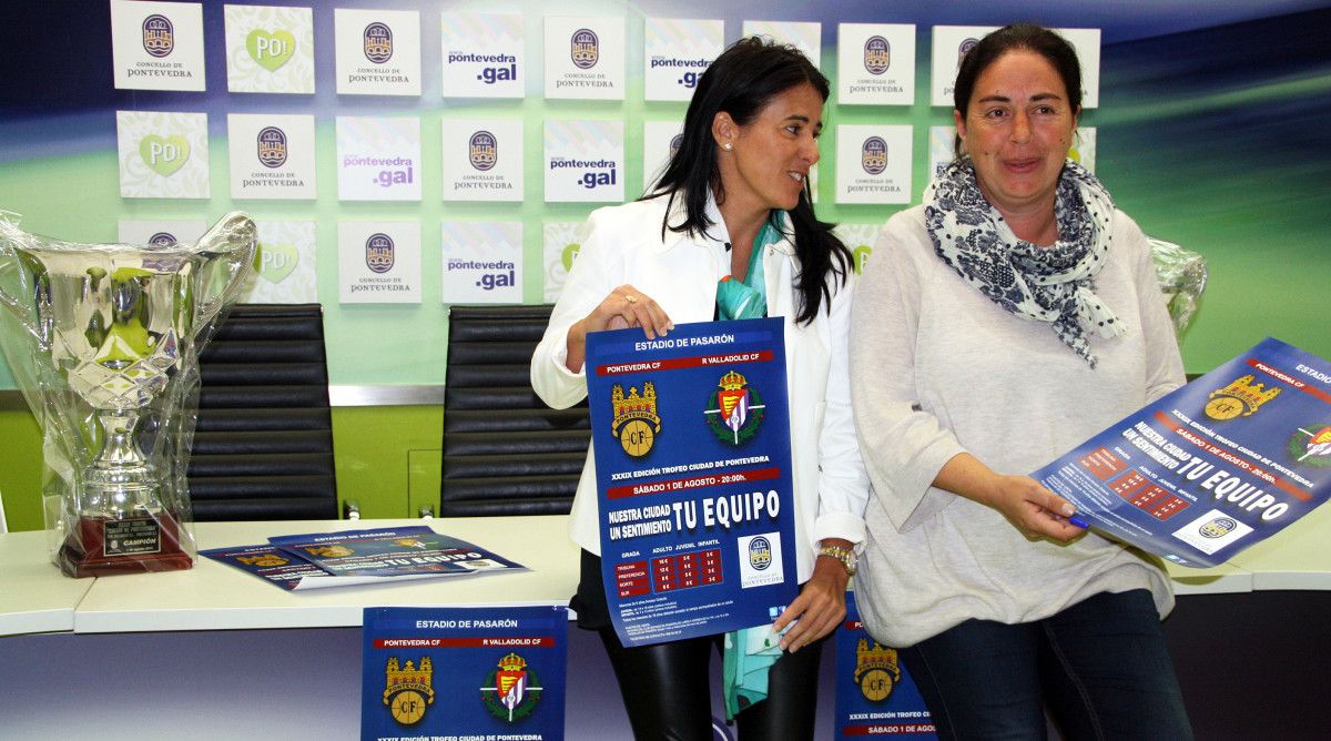 Lupe Murillo e Anxos Riveiro presentan o XXXIX Trofeo Cidade de Pontevedra