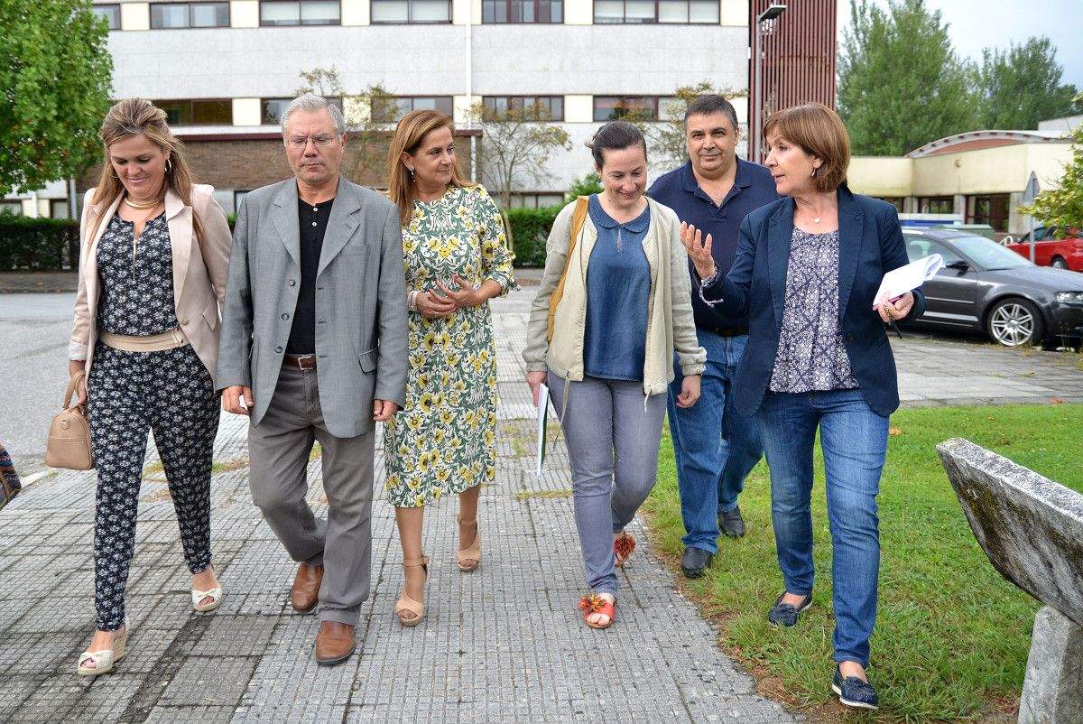 Visita de Carmela Silva á Cidade Infantil Príncipe Felipe