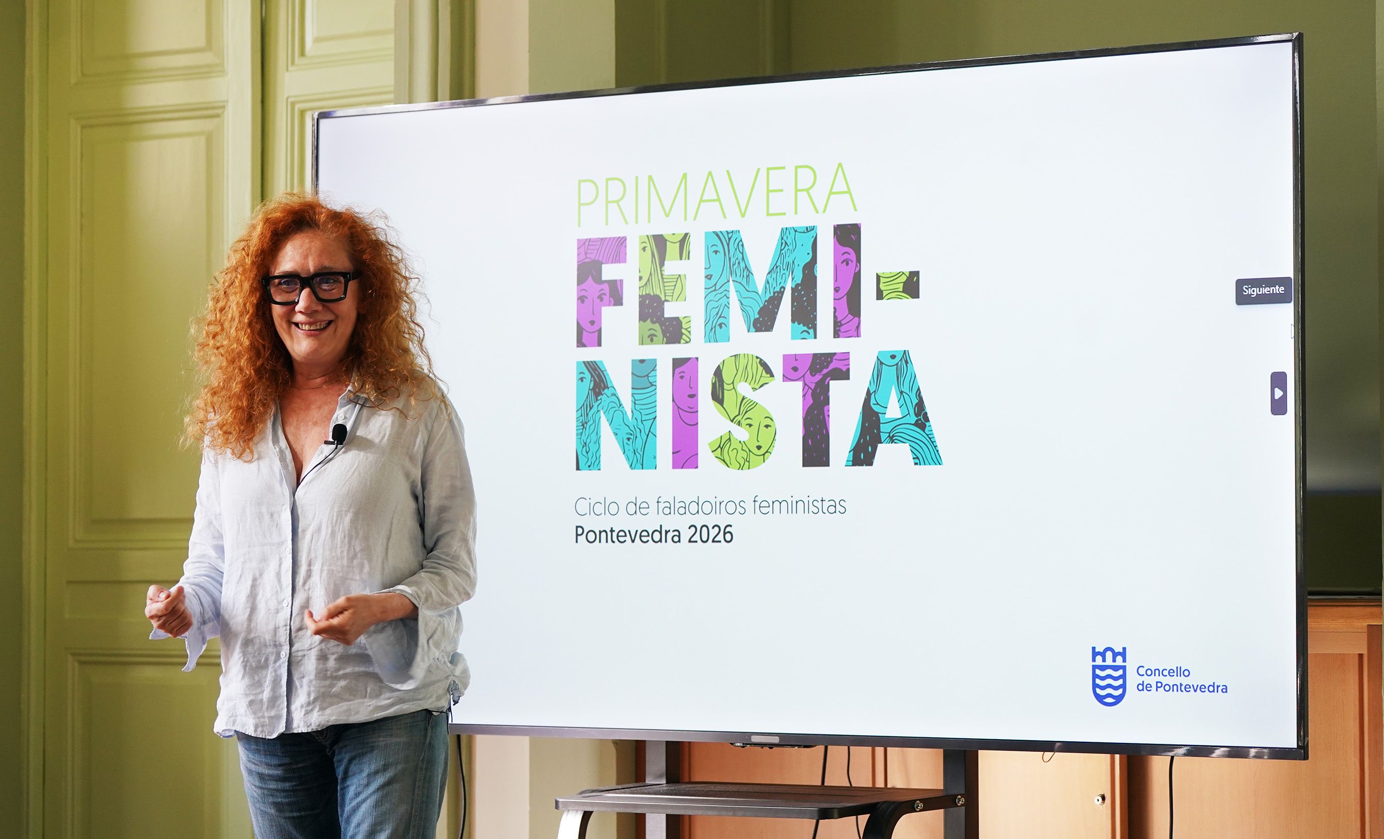 'Faladoiro Feminista' con Cristina Fallarás