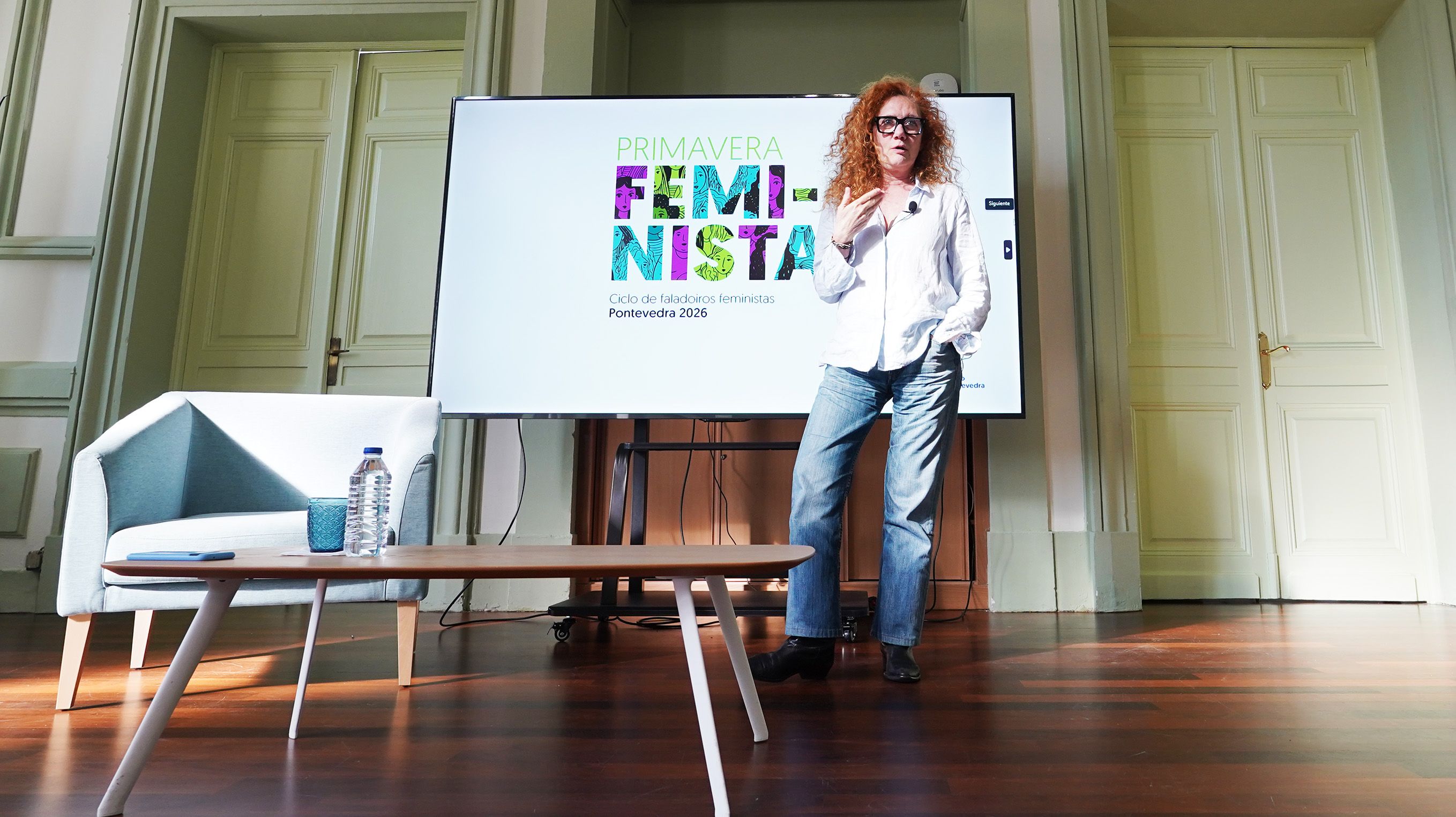 'Faladoiro Feminista' con Cristina Fallarás