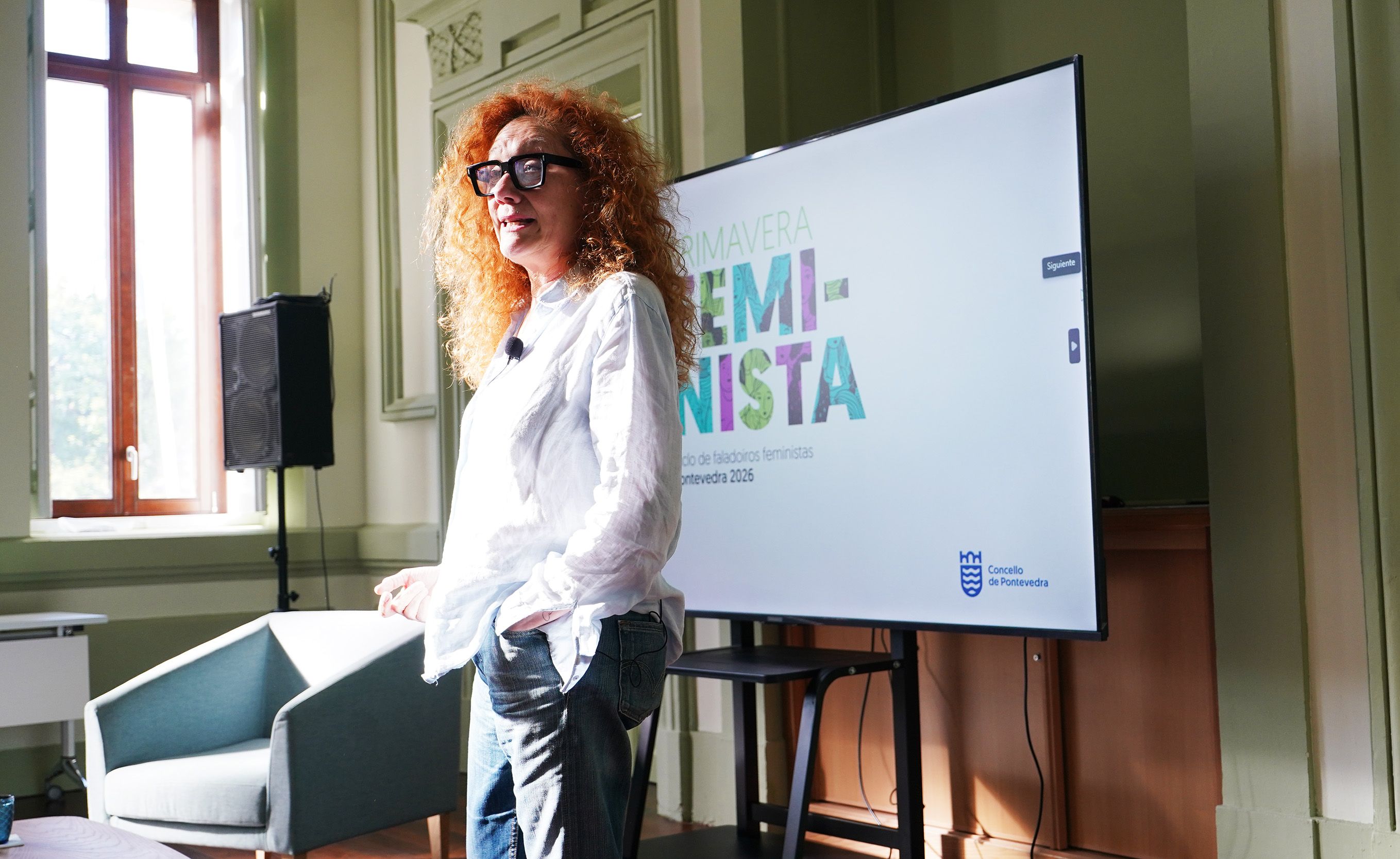 'Faladoiro Feminista' con Cristina Fallarás