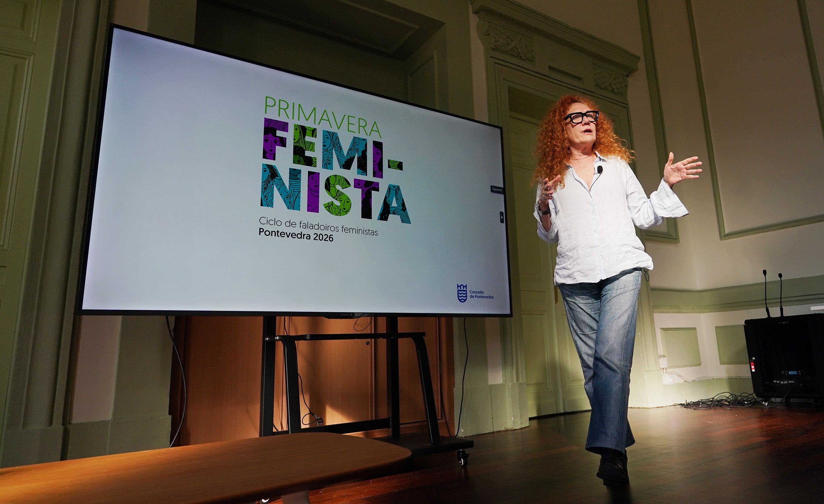 'Faladoiro Feminista' con Cristina Fallarás