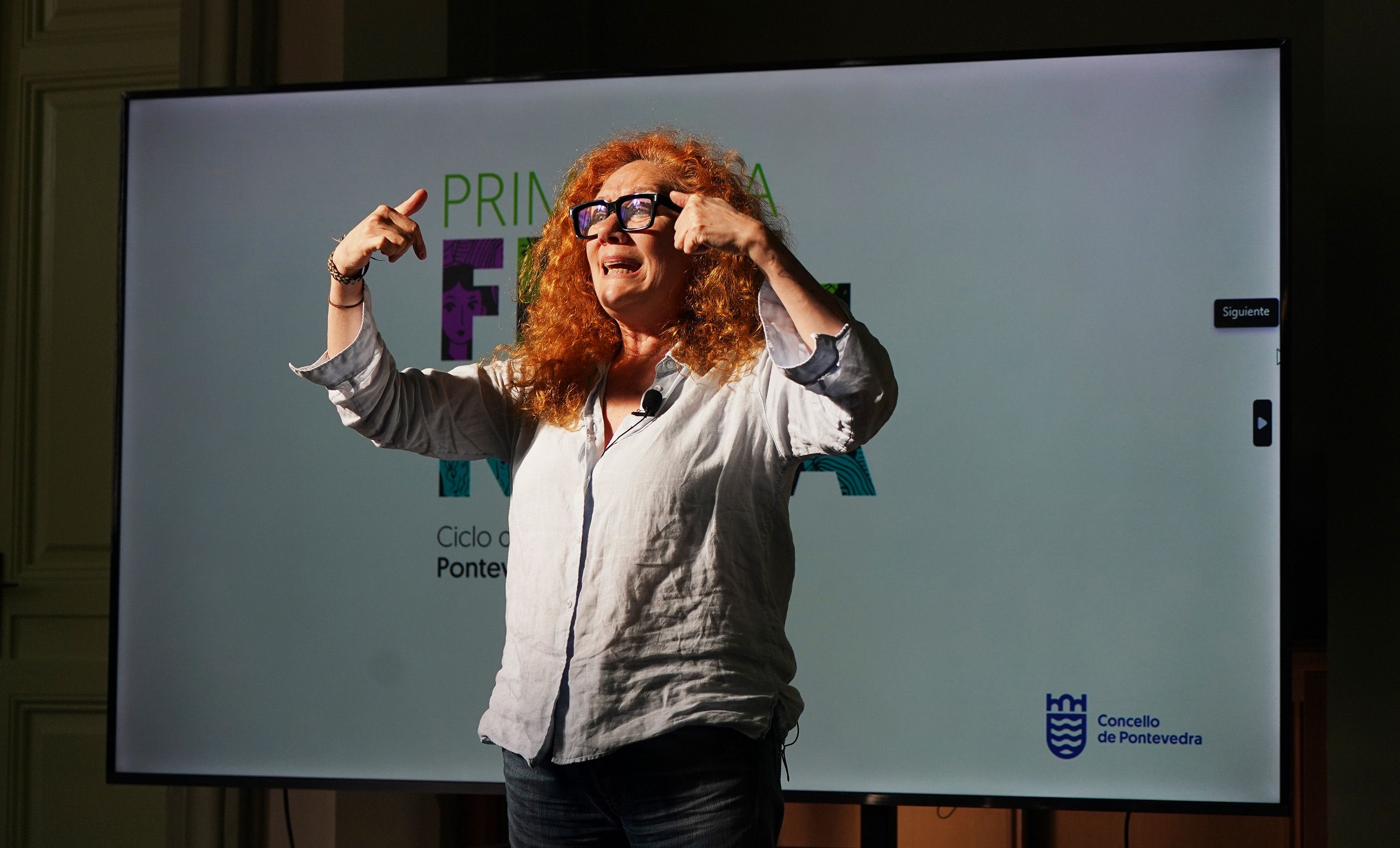 'Faladoiro Feminista' con Cristina Fallarás