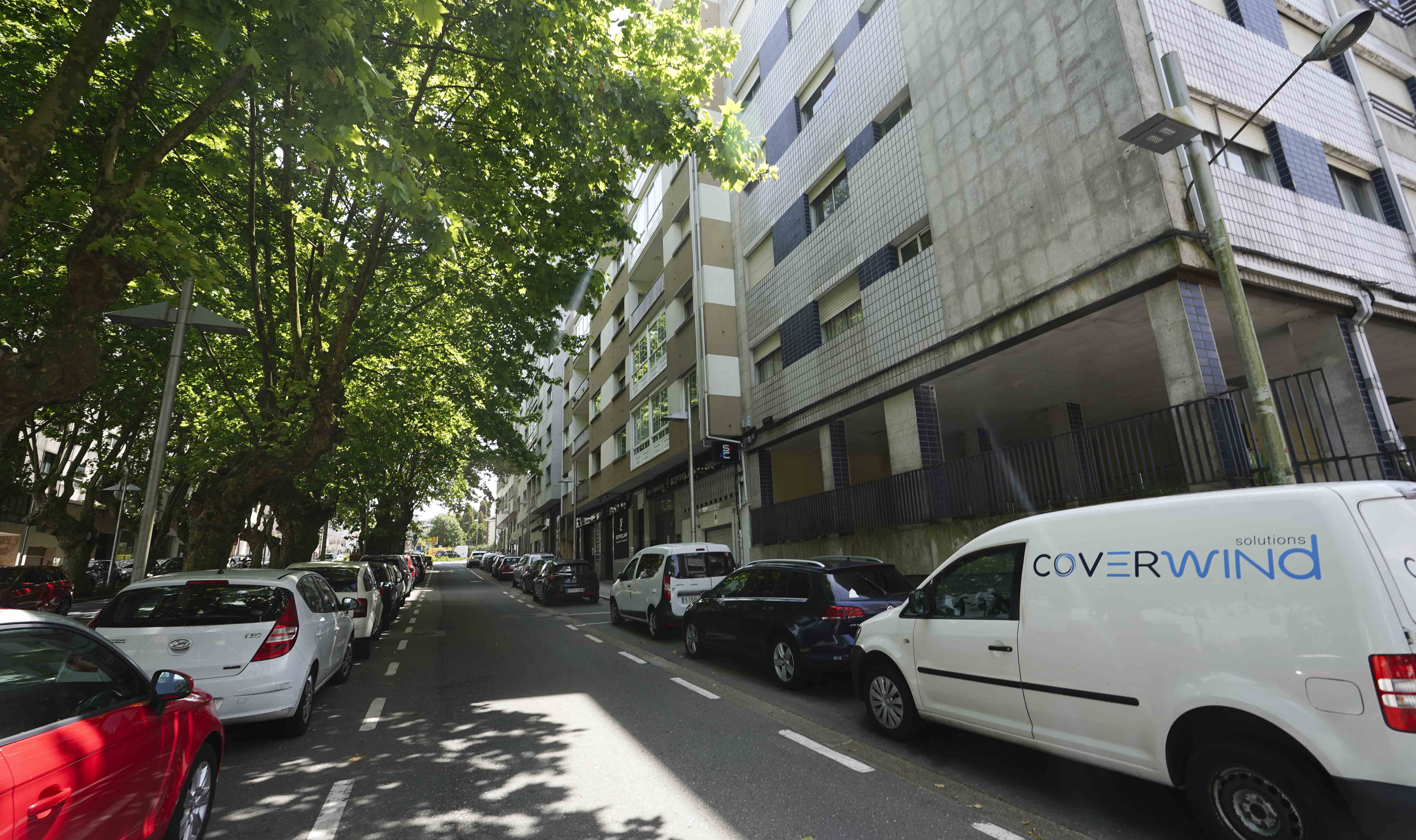 A Avenida de Rosalía de Castro conectará neste punto con Manuel del Palacio A Avenida de Rosalía de Castro conectará neste punto con Manuel del Palacio