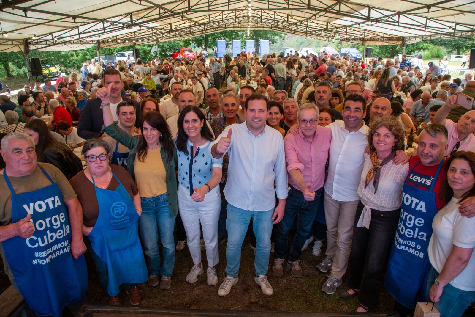 Xantar do PP en San Xurxo