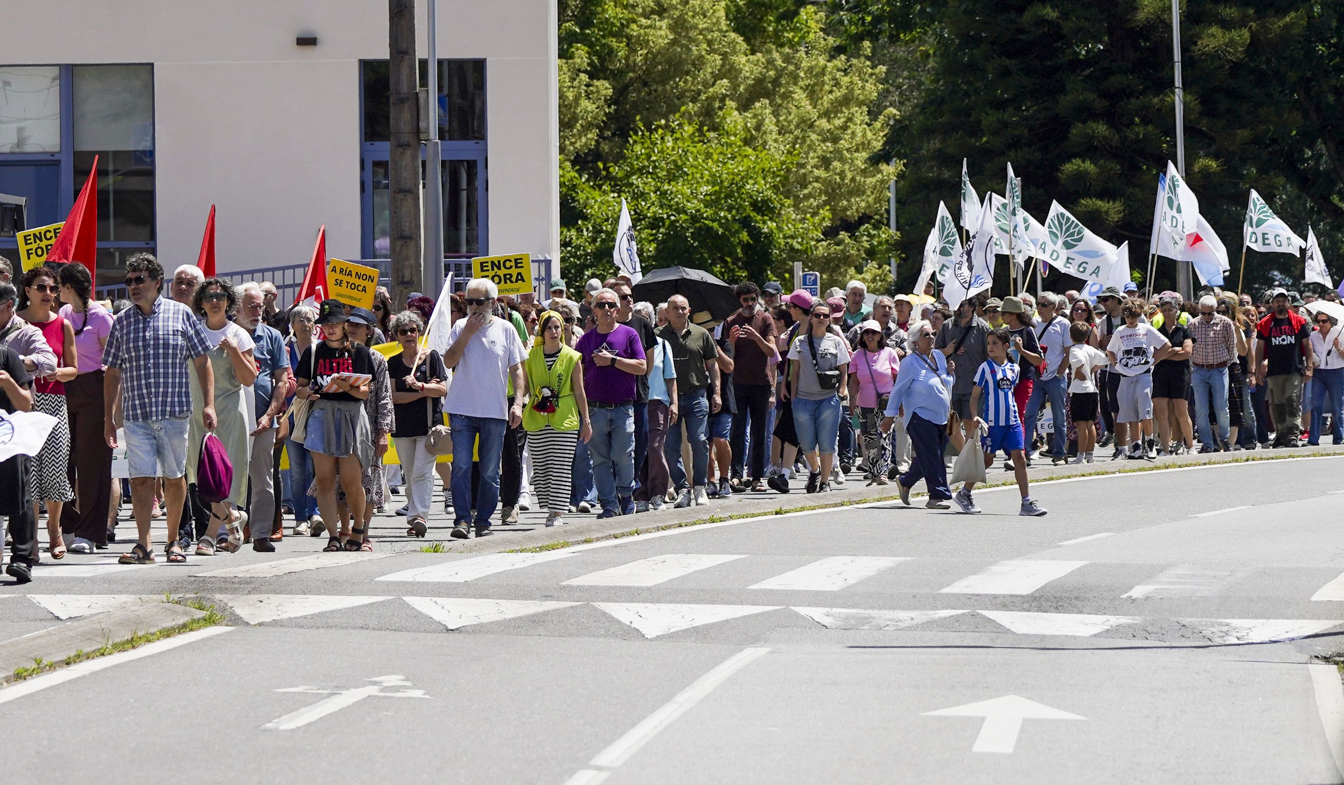"Mani-Fiesta" por el archivo de ALTRI y el cierre de Ence "Mani-Fiesta" por el archivo de ALTRI y el cierre de Ence