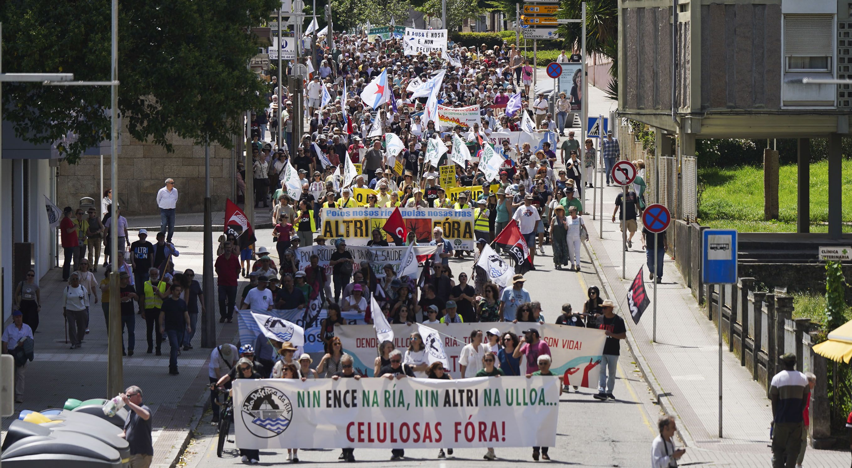 "Mani-Fiesta" por el archivo de ALTRI y el cierre de Ence "Mani-Fiesta" por el archivo de ALTRI y el cierre de Ence