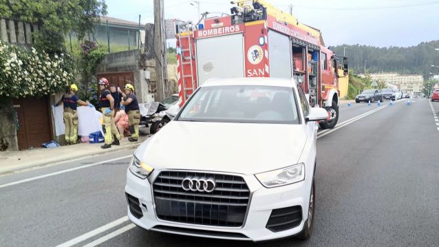 Accidente en Sanxenxo Accidente en Sanxenxo