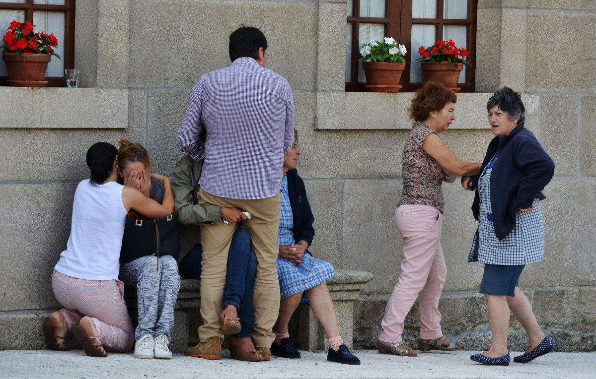 Conmoción en Moraña por el doble crimen de O Casal Conmoción en Moraña por el doble crimen de O Casal