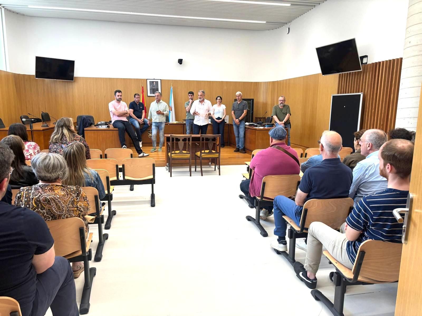 Asamblea del personal de Tribunal de Instancia en los Juzgados de A Parda