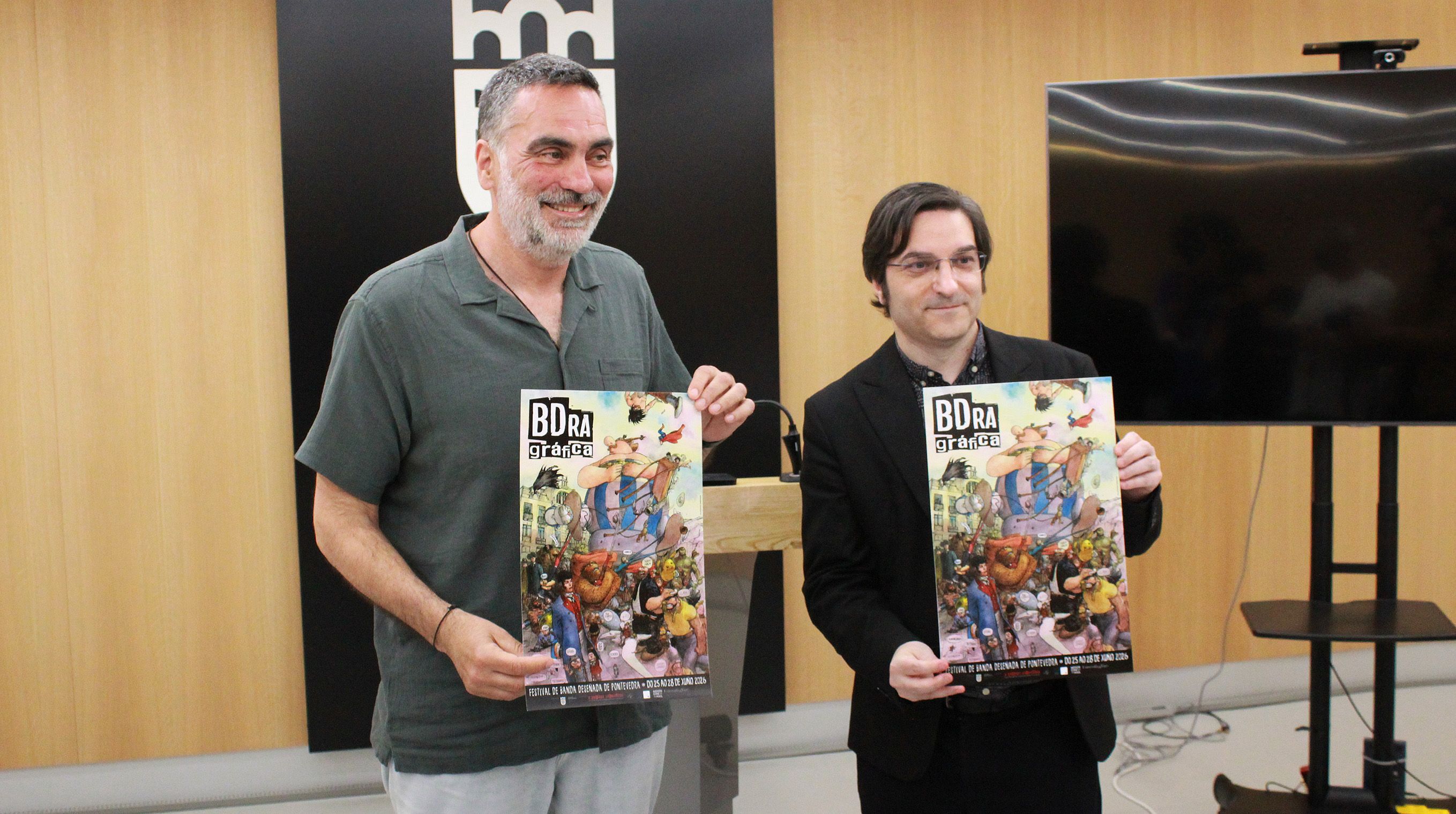 Demetrio Gómez y Kiko da Silva presentaron BDra Gráfica 2026