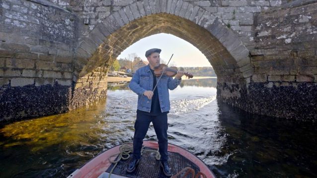 El violinista Ismael Cabaleiro