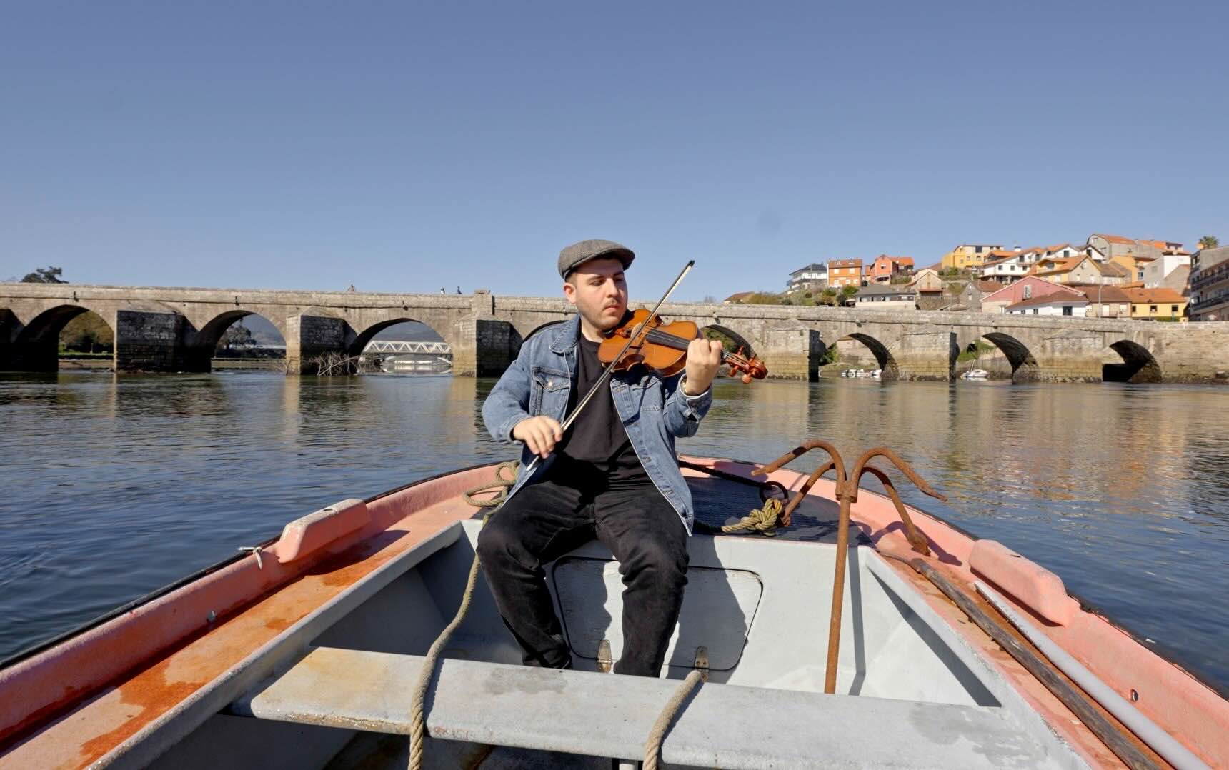 O violinista Ismael Cabaleiro