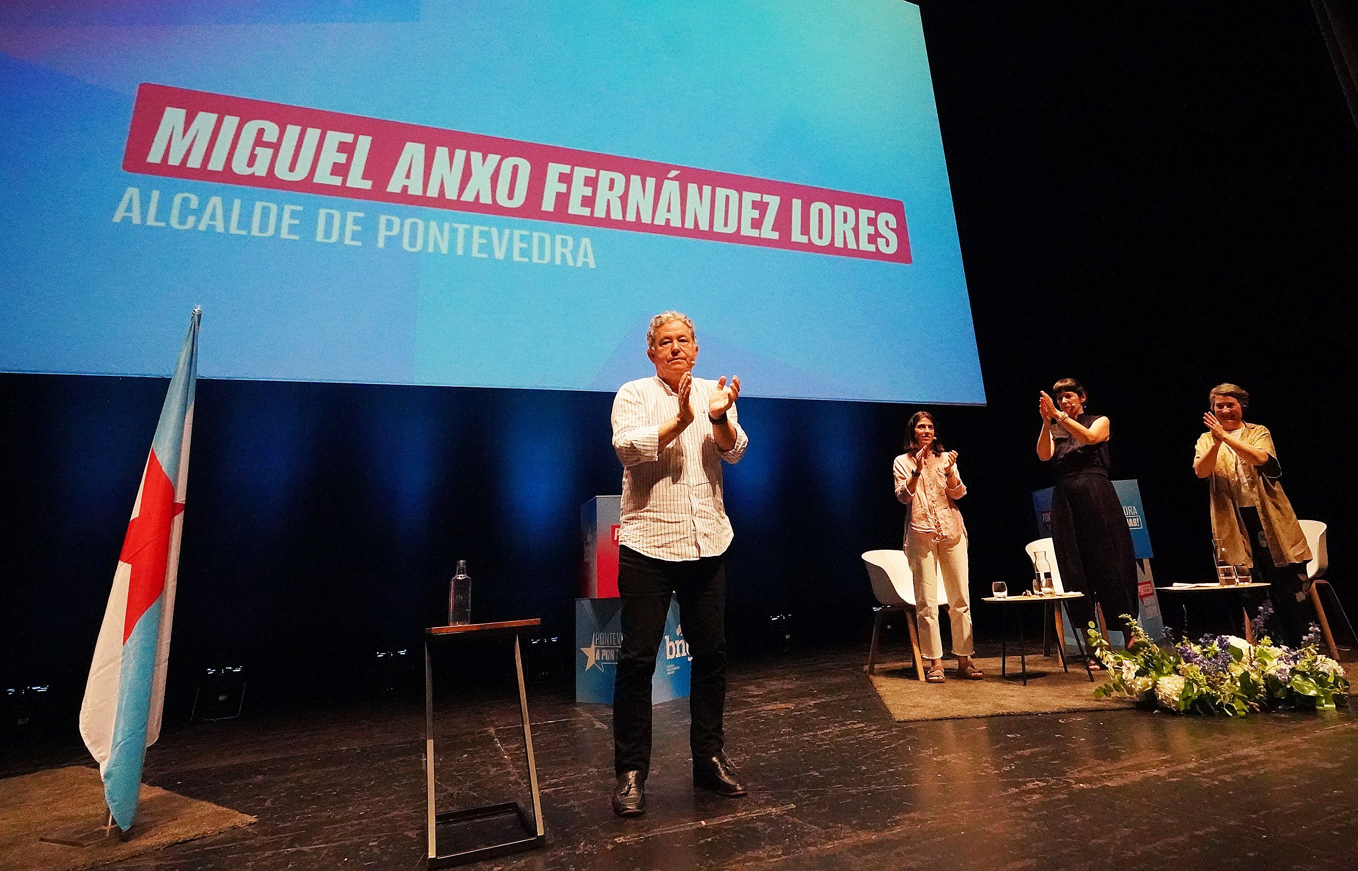 Miguel Anxo Fernández Lores se presenta como candidato del BNG a la alcadía de Pontevedra en 2027 Miguel Anxo Fernández Lores se presenta como candidato del BNG a la alcadía de Pontevedra en 2027