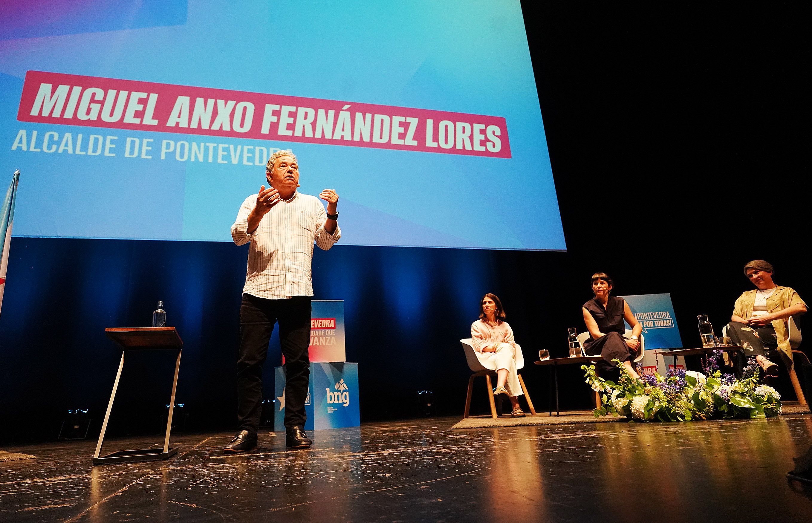 Miguel Anxo Fernández Lores se presenta como candidato del BNG a la alcadía de Pontevedra en 2027 Miguel Anxo Fernández Lores se presenta como candidato del BNG a la alcadía de Pontevedra en 2027