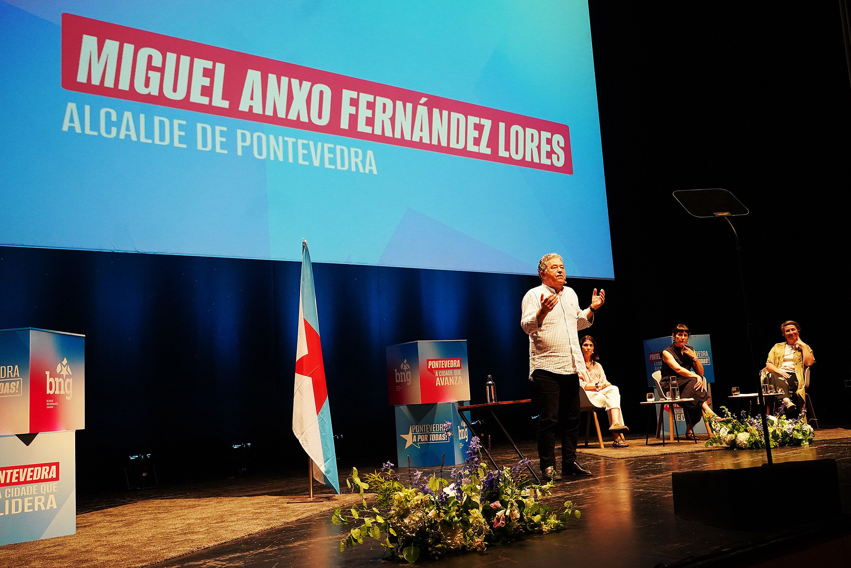 Miguel Anxo Fernández Lores se presenta como candidato del BNG a la alcadía de Pontevedra en 2027 Miguel Anxo Fernández Lores se presenta como candidato del BNG a la alcadía de Pontevedra en 2027