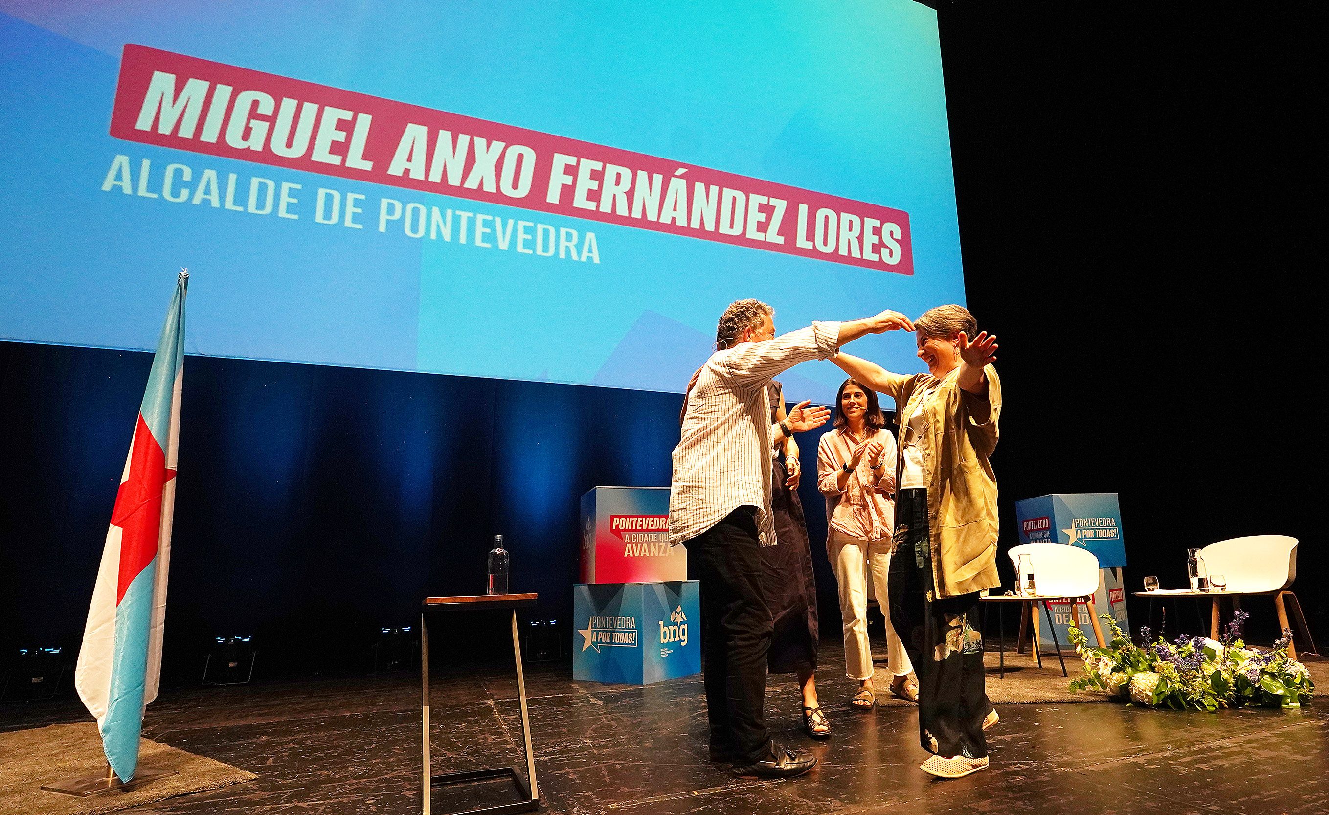 Miguel Anxo Fernández Lores se presenta como candidato del BNG a la alcadía de Pontevedra en 2027 Miguel Anxo Fernández Lores se presenta como candidato del BNG a la alcadía de Pontevedra en 2027