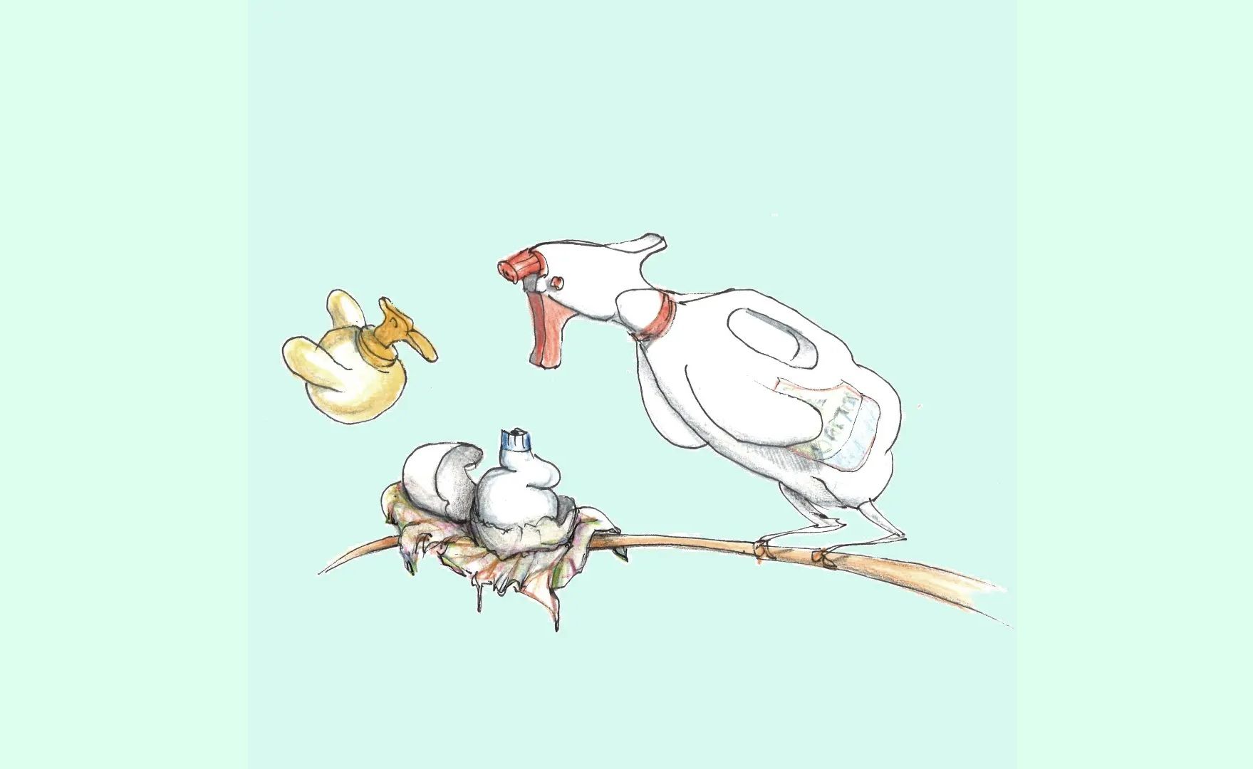 Pato WC en familia