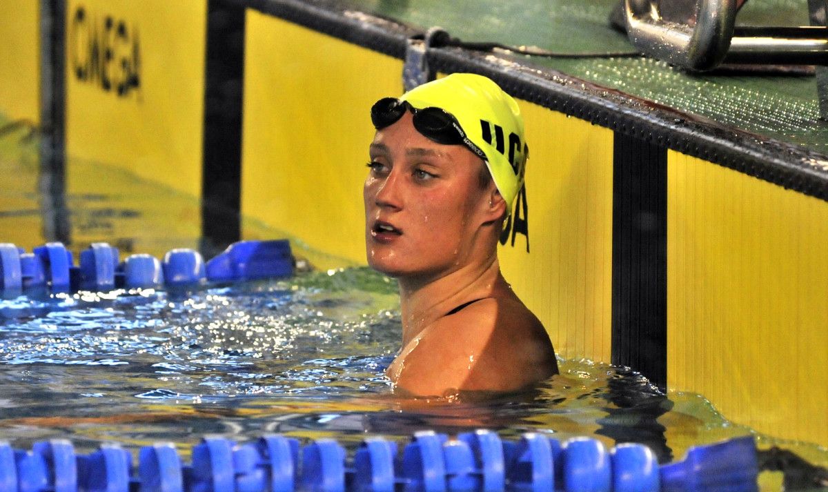 Mireia Belmonte en el Campeonato de España Open de Primavera 2013 en Pontevedra