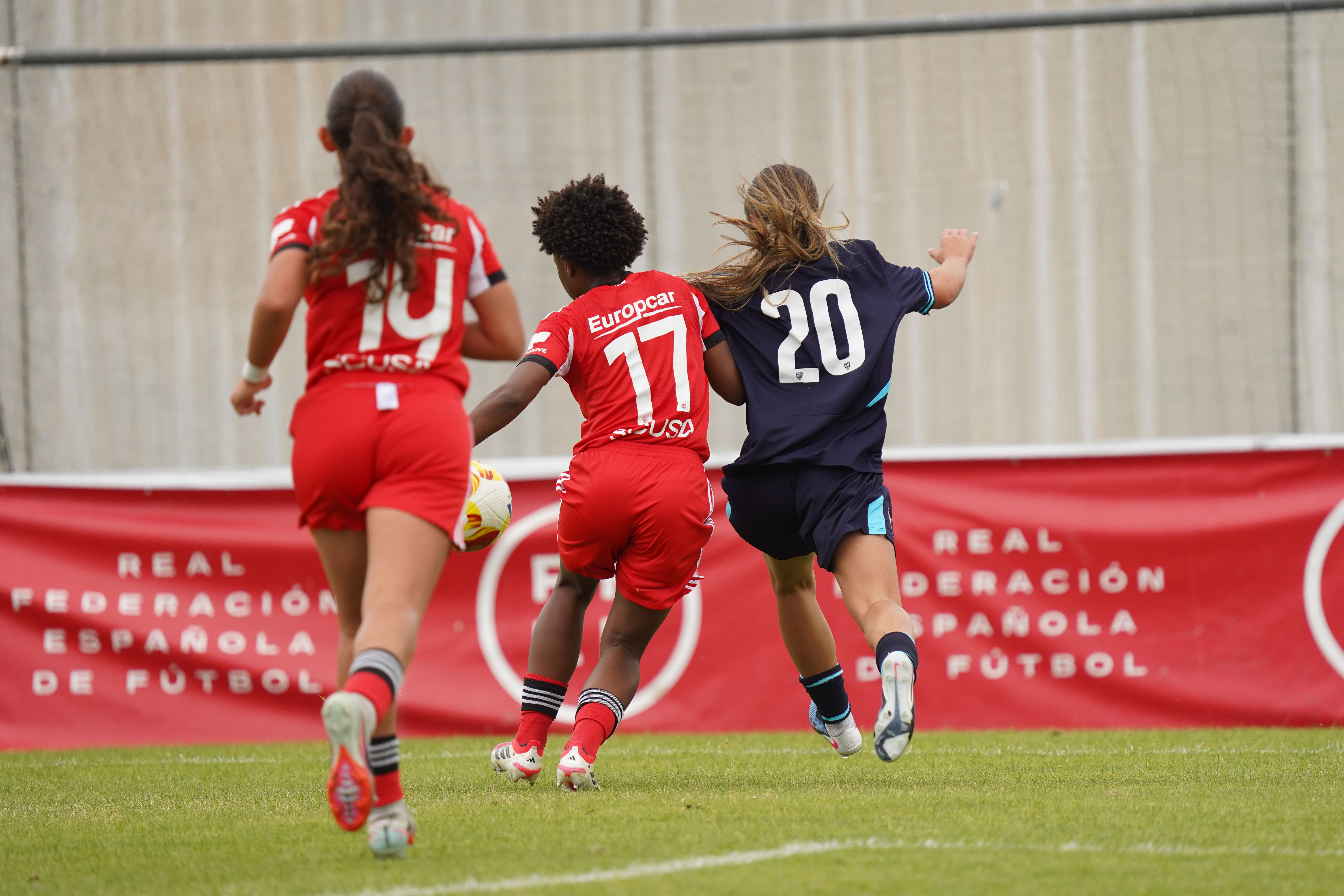 Torneo Xuvenil Feminino Panini disputado no Campo Municipal de Baltar