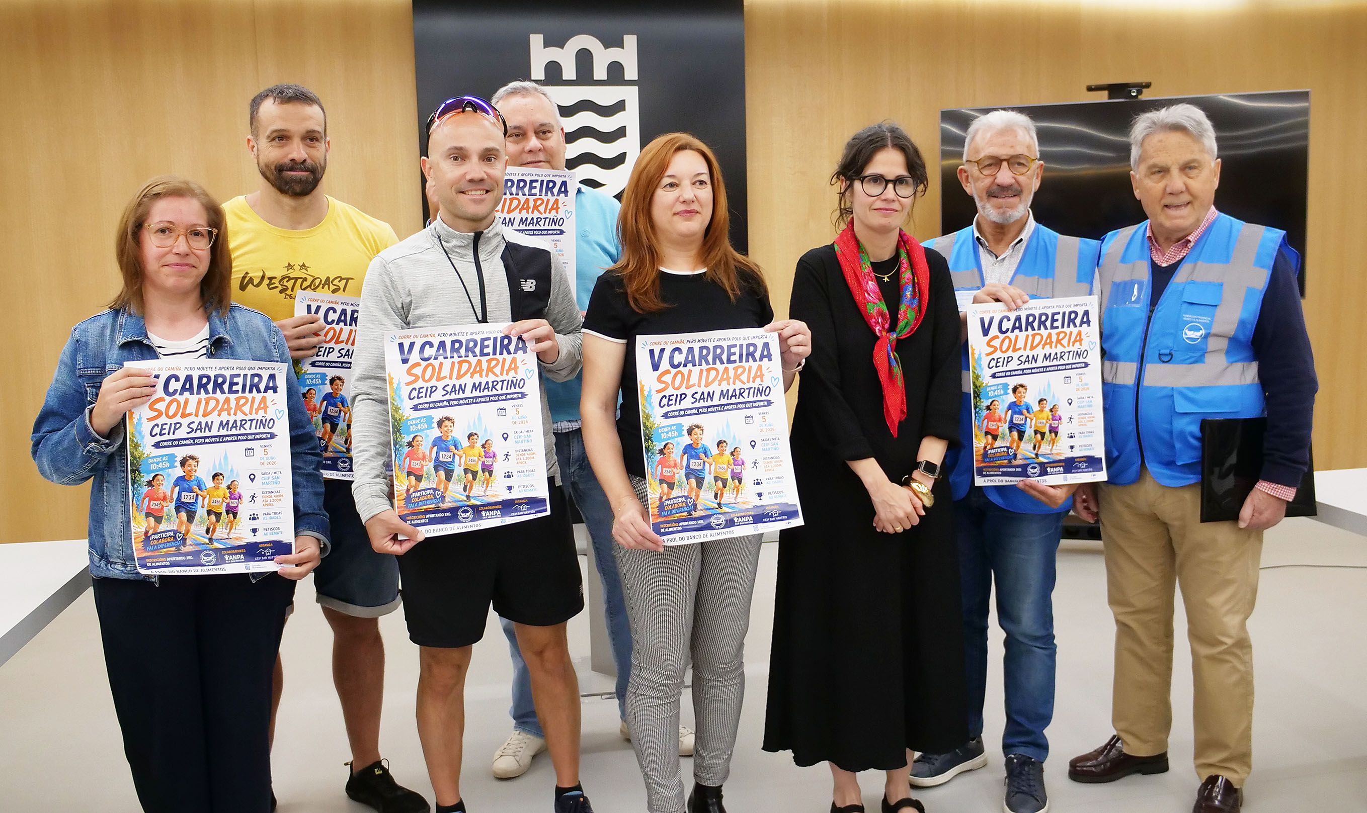 Presentación da Carreira Solidaria do CEIP San Martiño