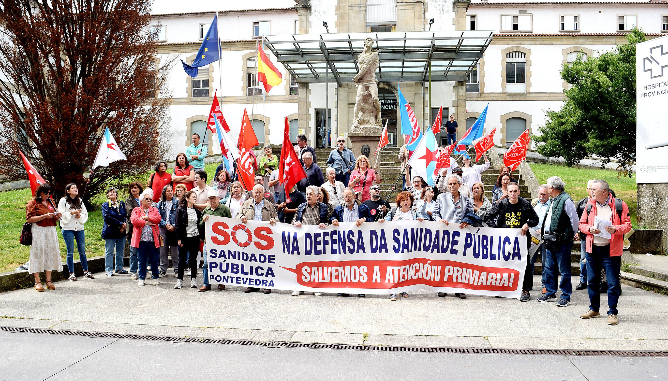 Concentración da Plataforma SOS Sanidade Pública