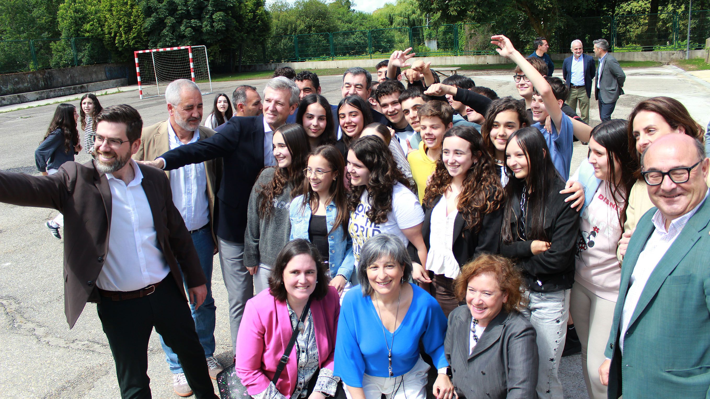 Inauguración da reforma do IES Aquis Celenis de Caldas de Reis