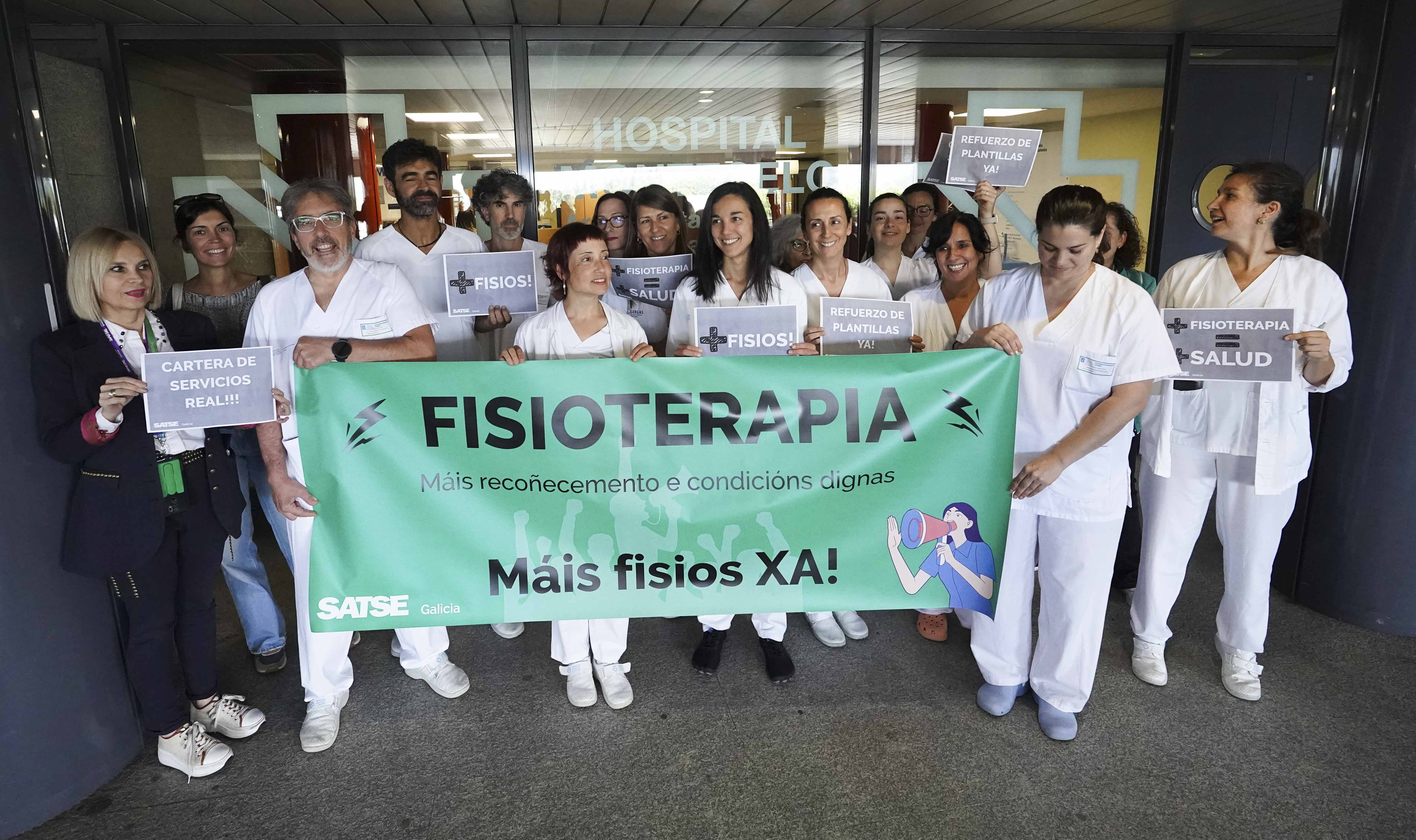 Los fisioterapeutas denuncian la sobrecarga y la falta de personal en la sanidad pública