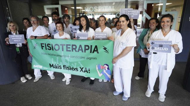 Los fisioterapeutas denuncian la sobrecarga y la falta de personal en la sanidad pública