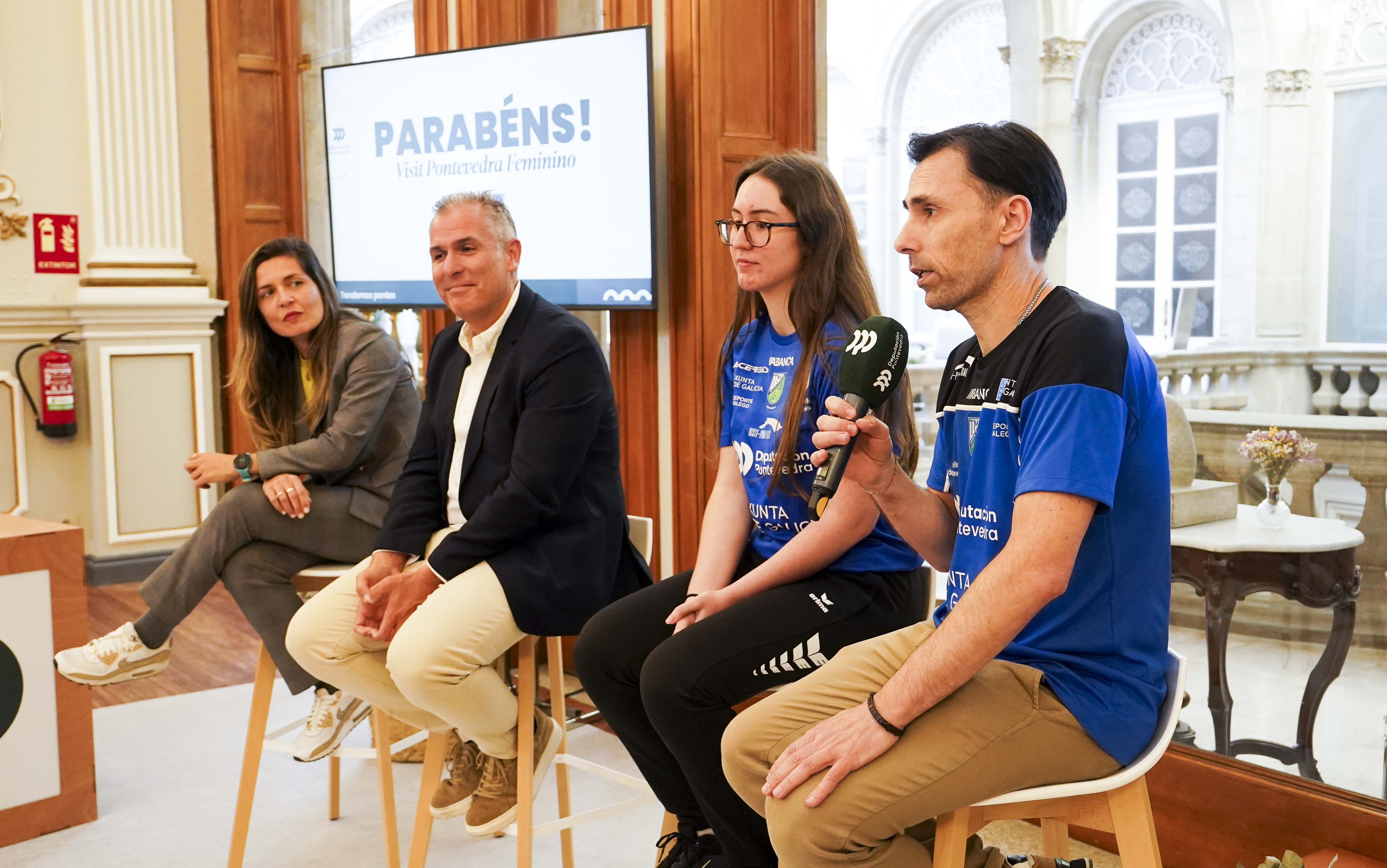 Recibimento ao Tenis de Mesa Monte Porreiro no Pazo Provincial da Deputación Recibimento ao Tenis de Mesa Monte Porreiro no Pazo Provincial da Deputación