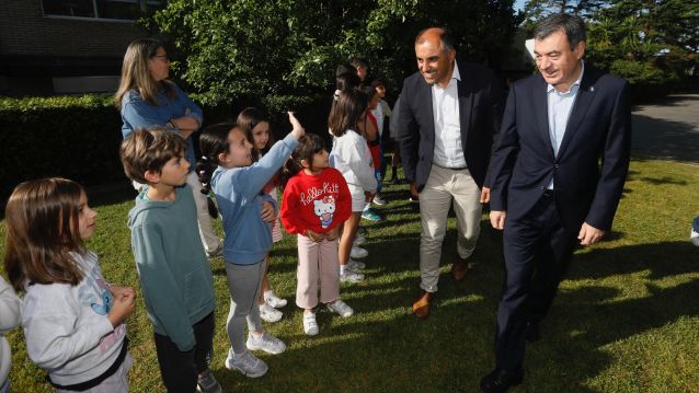 Inauguración do patio do CEIP de Chancelas Inauguración do patio do CEIP de Chancelas