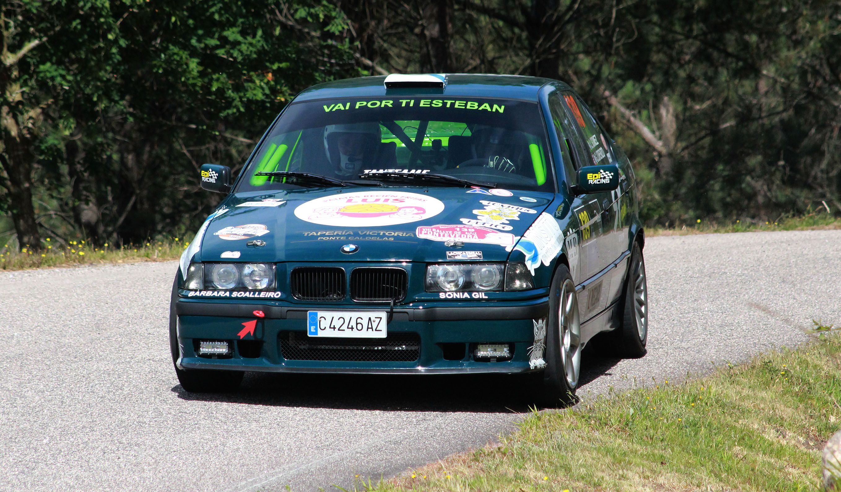 Primeira xornada do VIII Rallye de Pontevedra