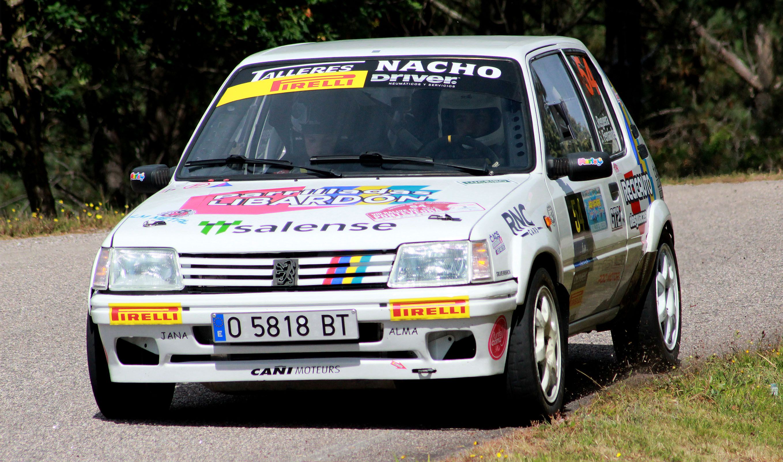 Primeira xornada do VIII Rallye de Pontevedra Primeira xornada do VIII Rallye de Pontevedra