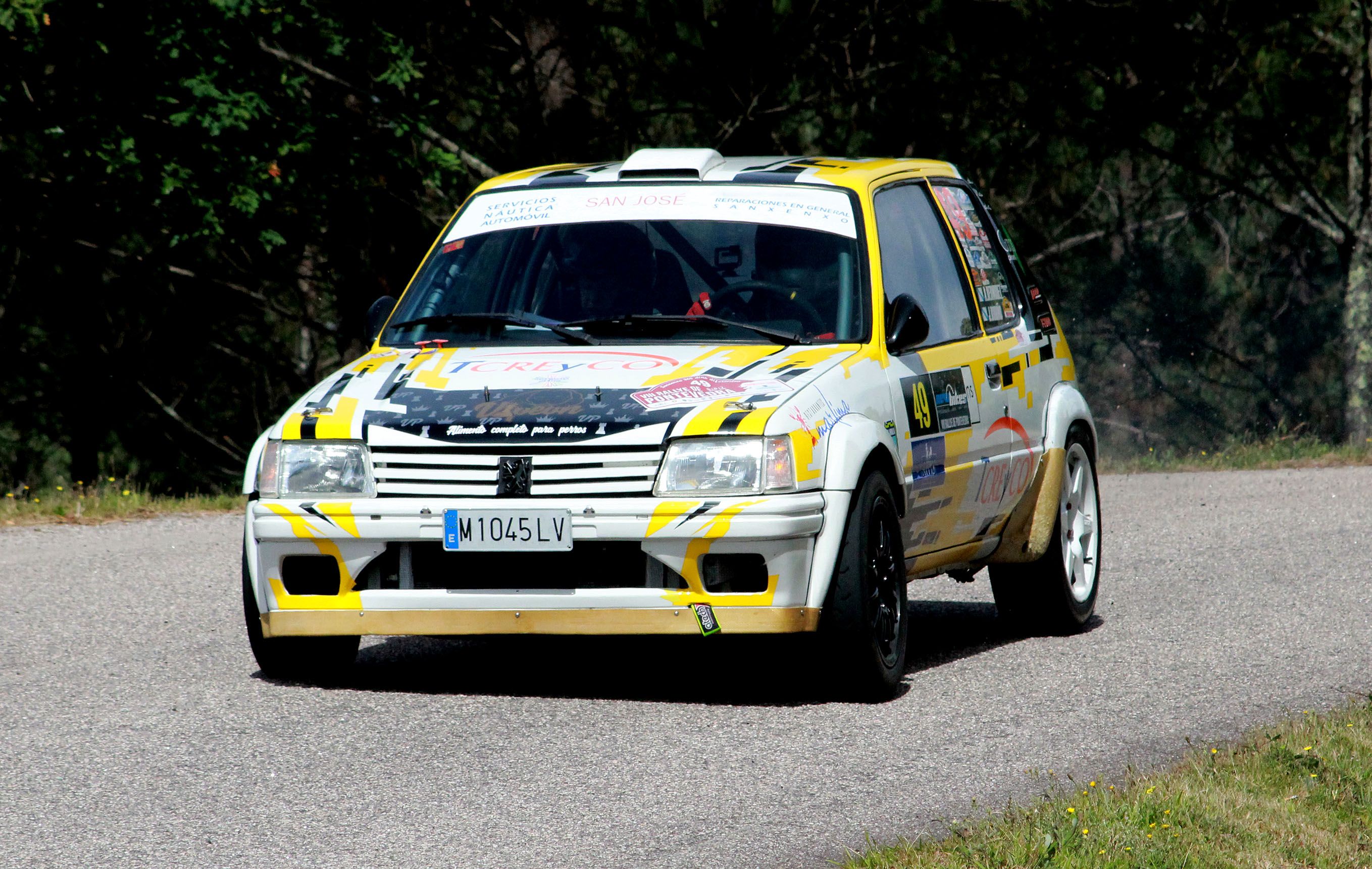 Primeira xornada do VIII Rallye de Pontevedra Primeira xornada do VIII Rallye de Pontevedra