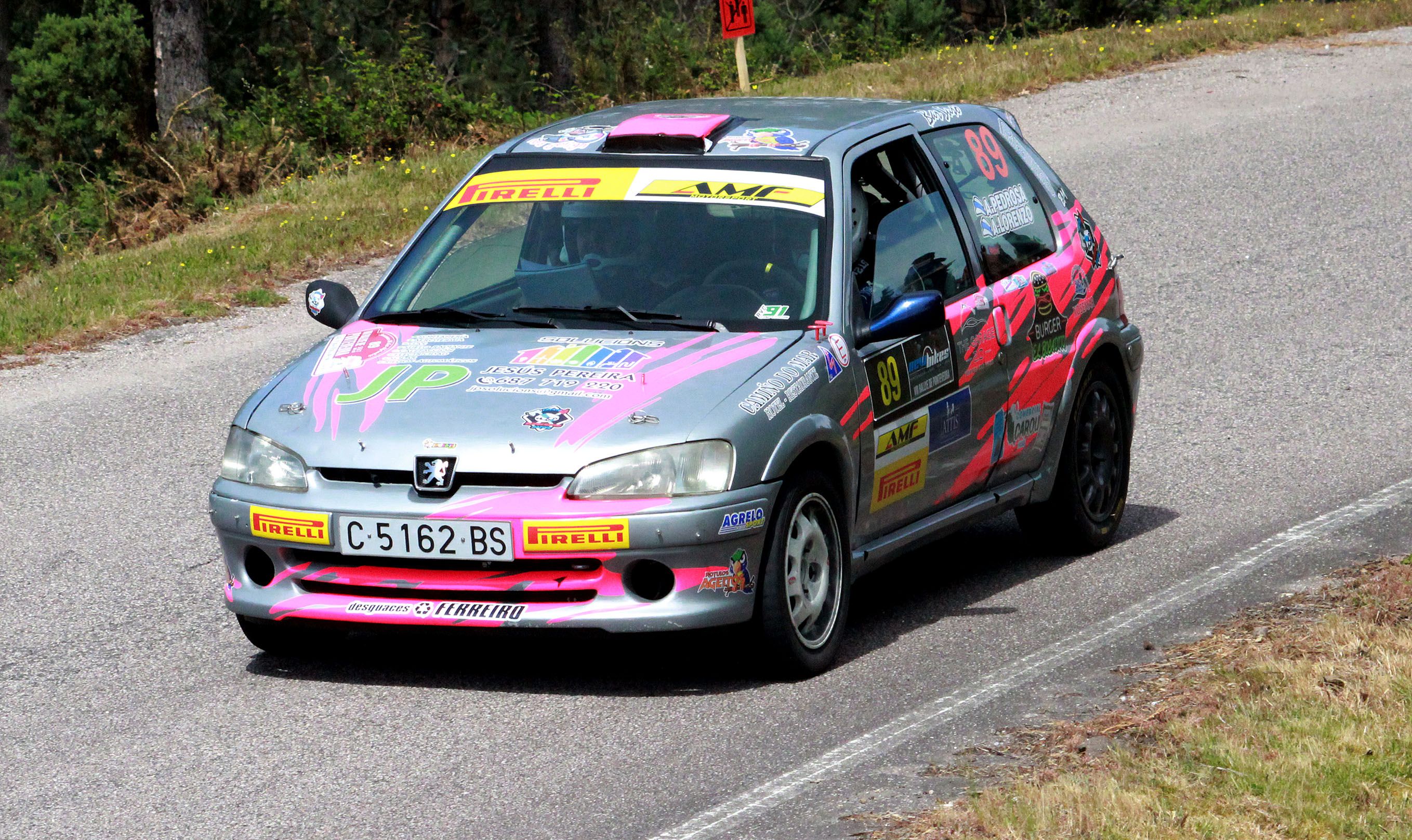 Primeira xornada do VIII Rallye de Pontevedra Primeira xornada do VIII Rallye de Pontevedra